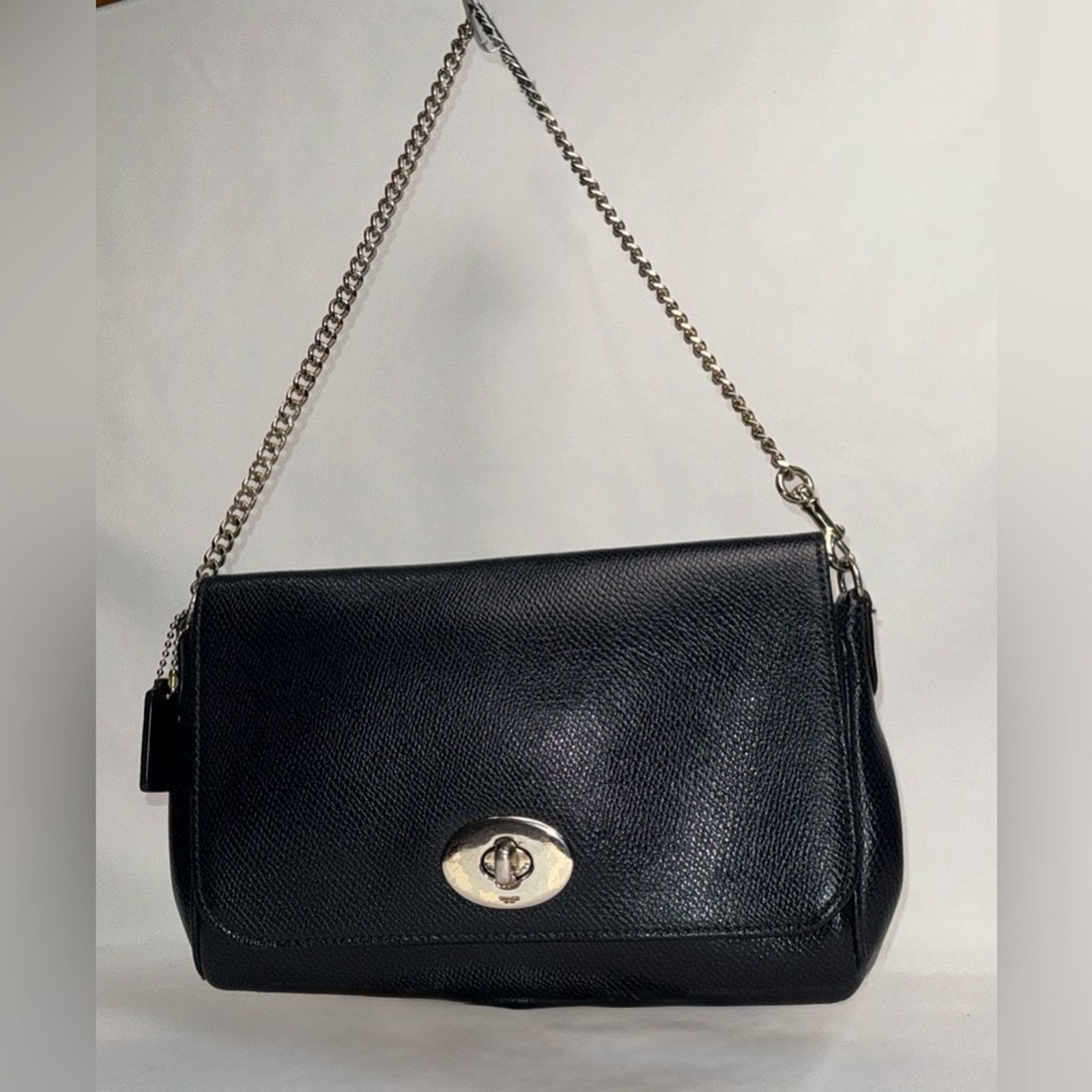 Coach Coach Mini Ruby Navy Blue Leather Crossbody 2 Straps 34604 Size ONE SIZE - 1 Thumbnail