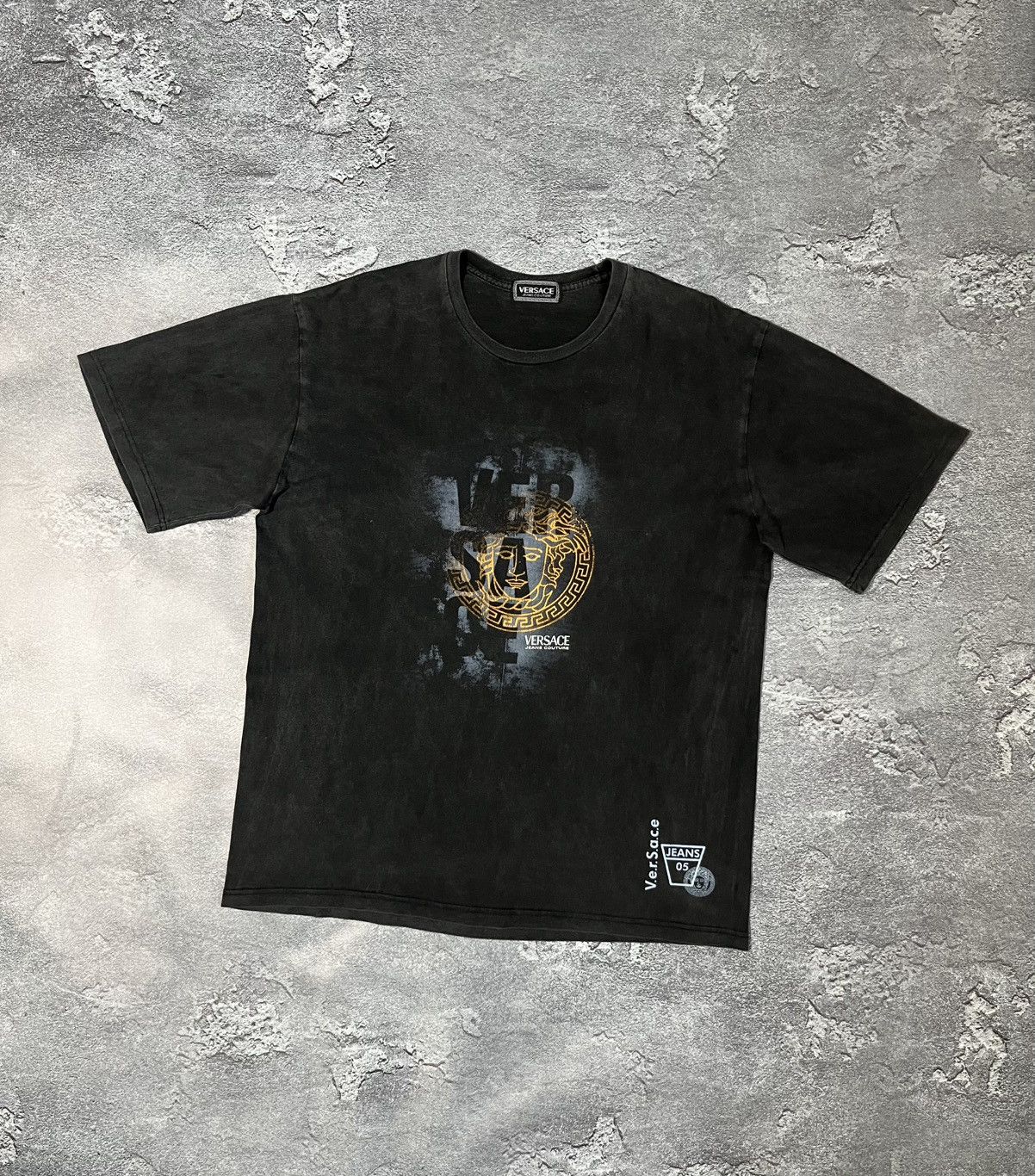 Vintage Versace Jeans Couture Medusa Big Logo Shirt