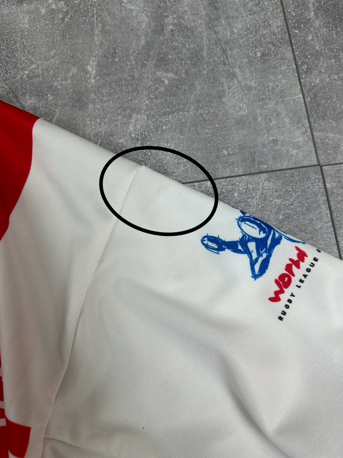 Puma Puma England Home Rugby League Jersey 1995 Size US XL / EU 56 / 4 - 16 Thumbnail
