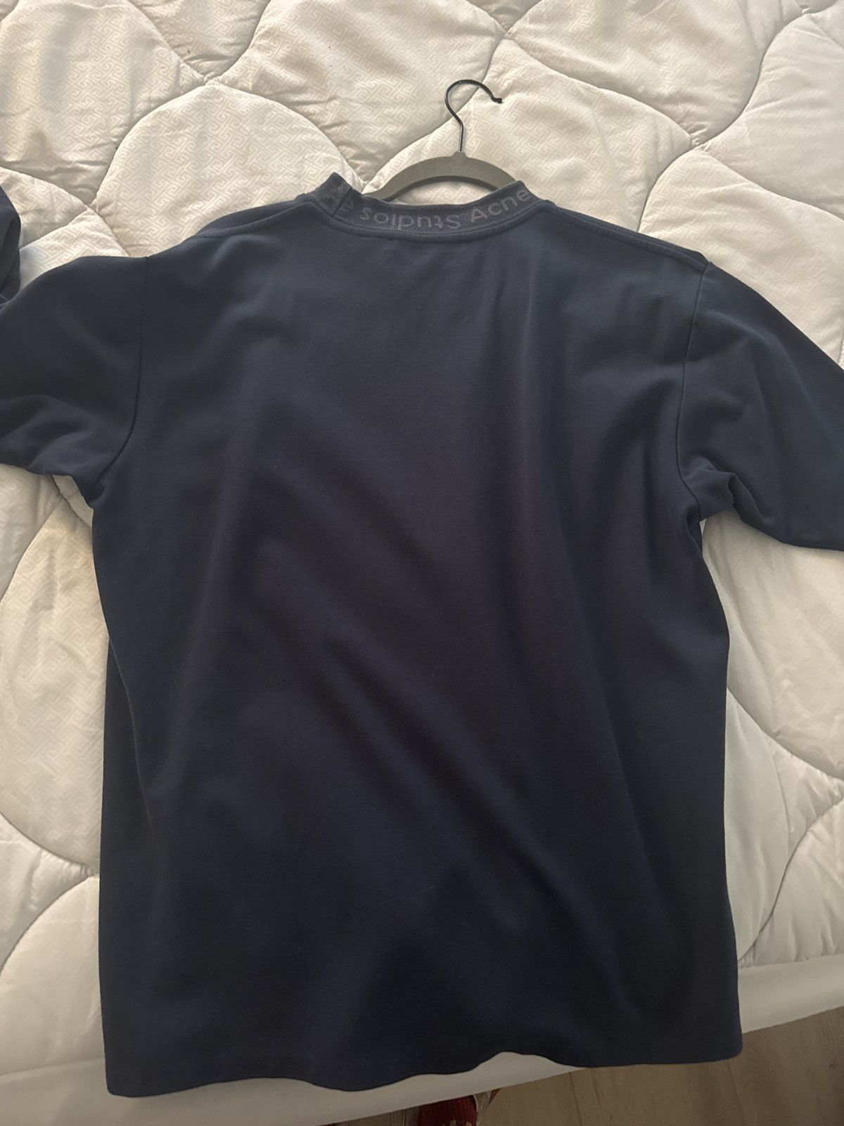 Acne Studios Acne Studios Navid Tee Mineral Blue Size US M / EU 48-50 / 2 - 6 Thumbnail