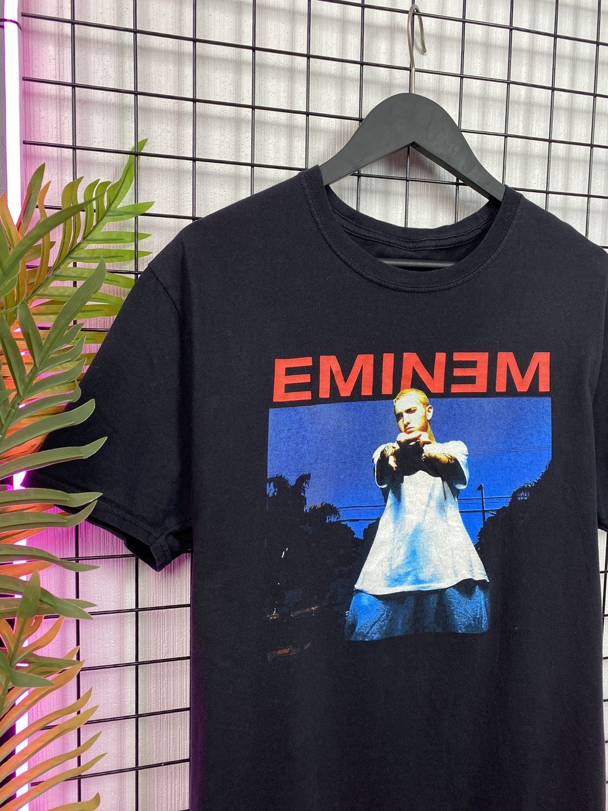 Other Eminem Hip Hop tee T shirt Marshall Mathers Black M size Size US M / EU 48-50 / 2 - 3 Thumbnail