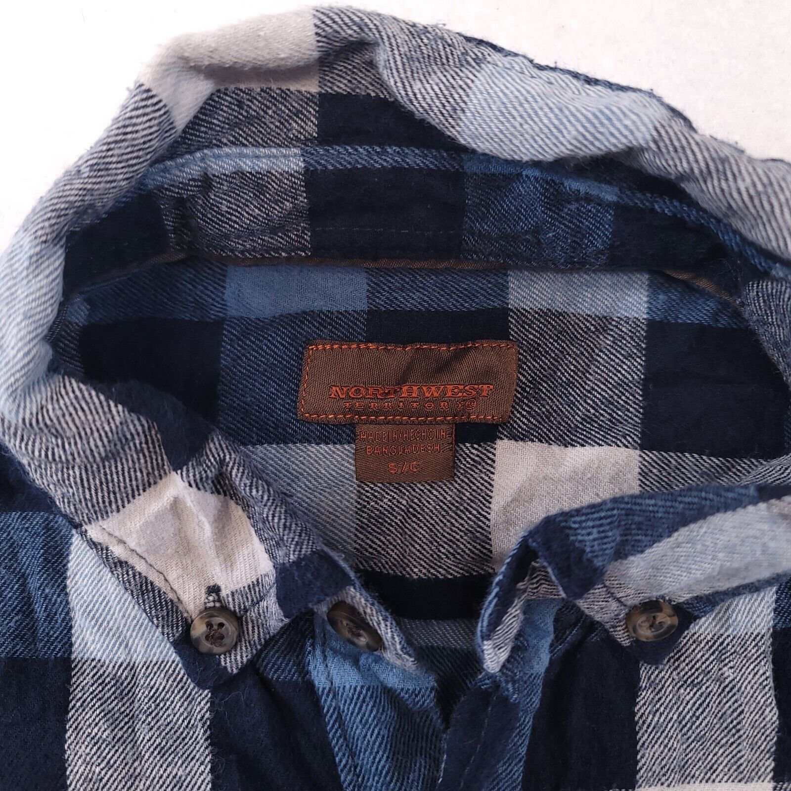 Northwest Territory Northwest Territory Gingham Flannel Button Shirt Mens Size S Size US S / EU 44-46 / 1 - 3 Thumbnail