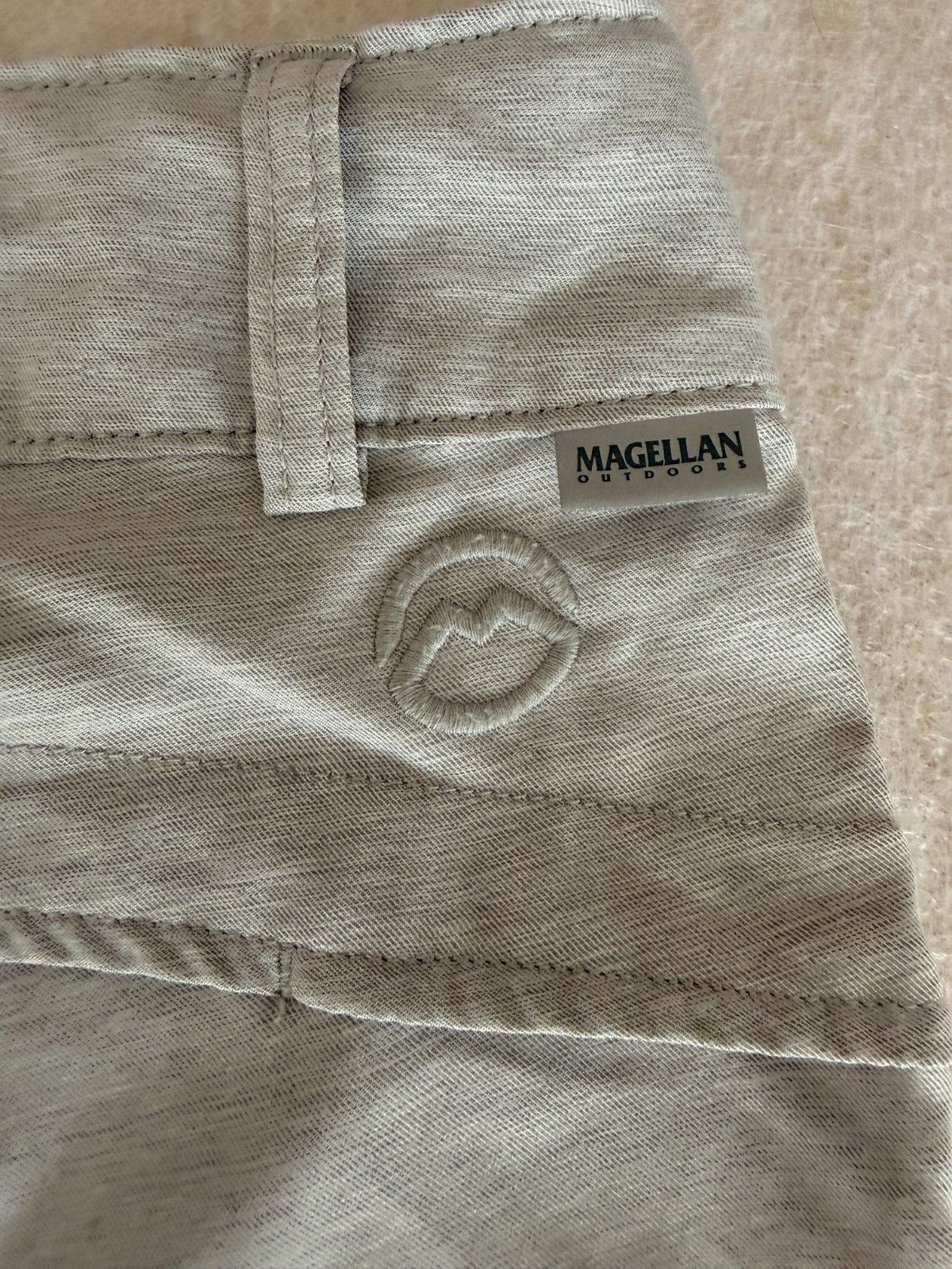 Other Magellan Womens XL Shorts Light Gray Classic Fit Outdoor Fi Size 42" / US 20 - 3 Thumbnail