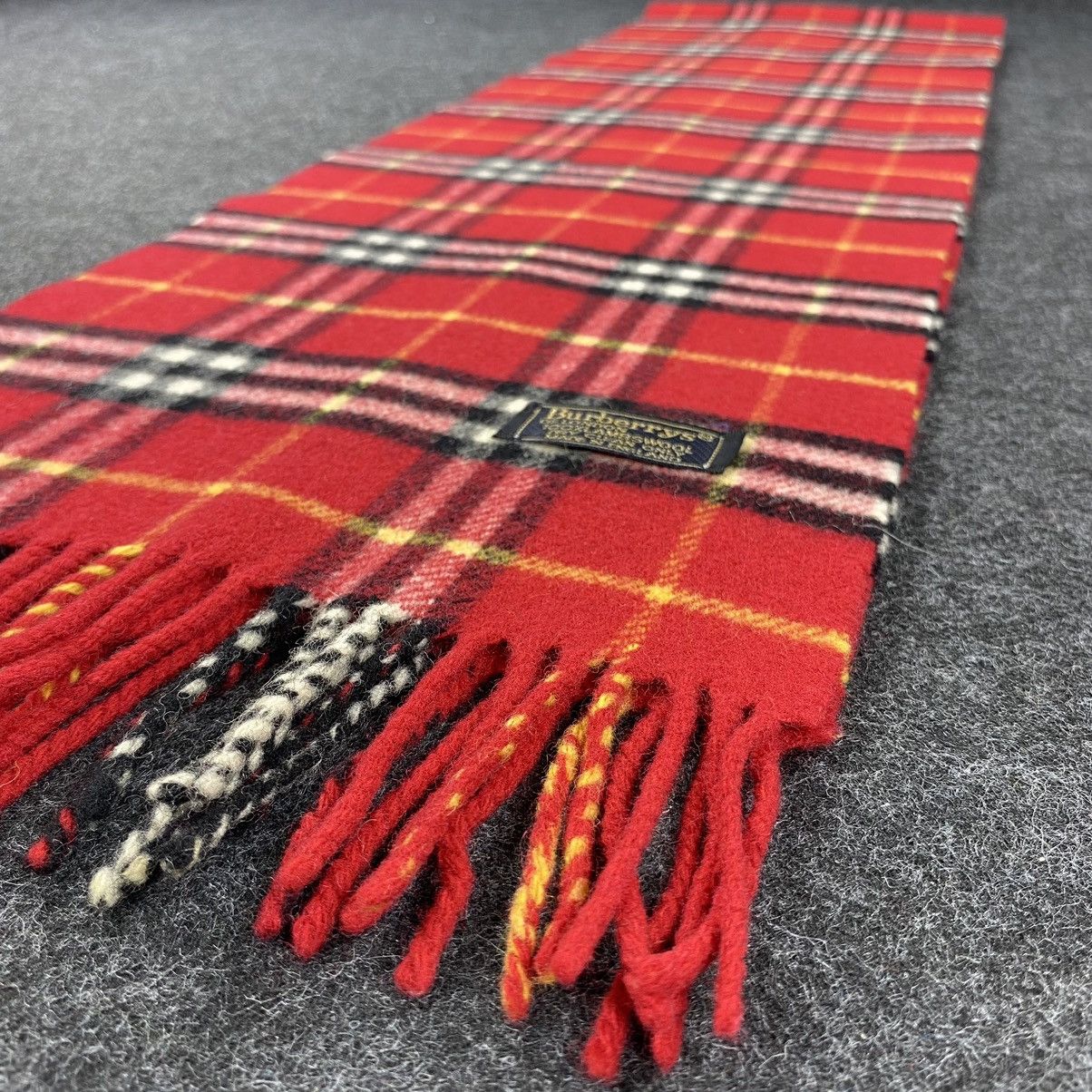 Burberry × Vintage Burberrys Scarf # D233 # Muffler # Neckwear Size ONE SIZE - 4 Thumbnail