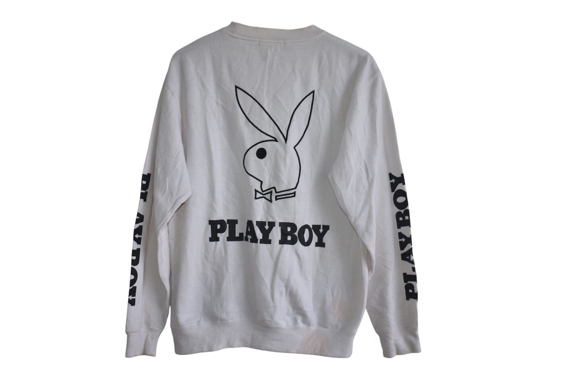 Playboy × Vintage Vintage Playboy Big Logo Sweatshirt L Size US L / EU 52-54 / 3 - 1 Thumbnail