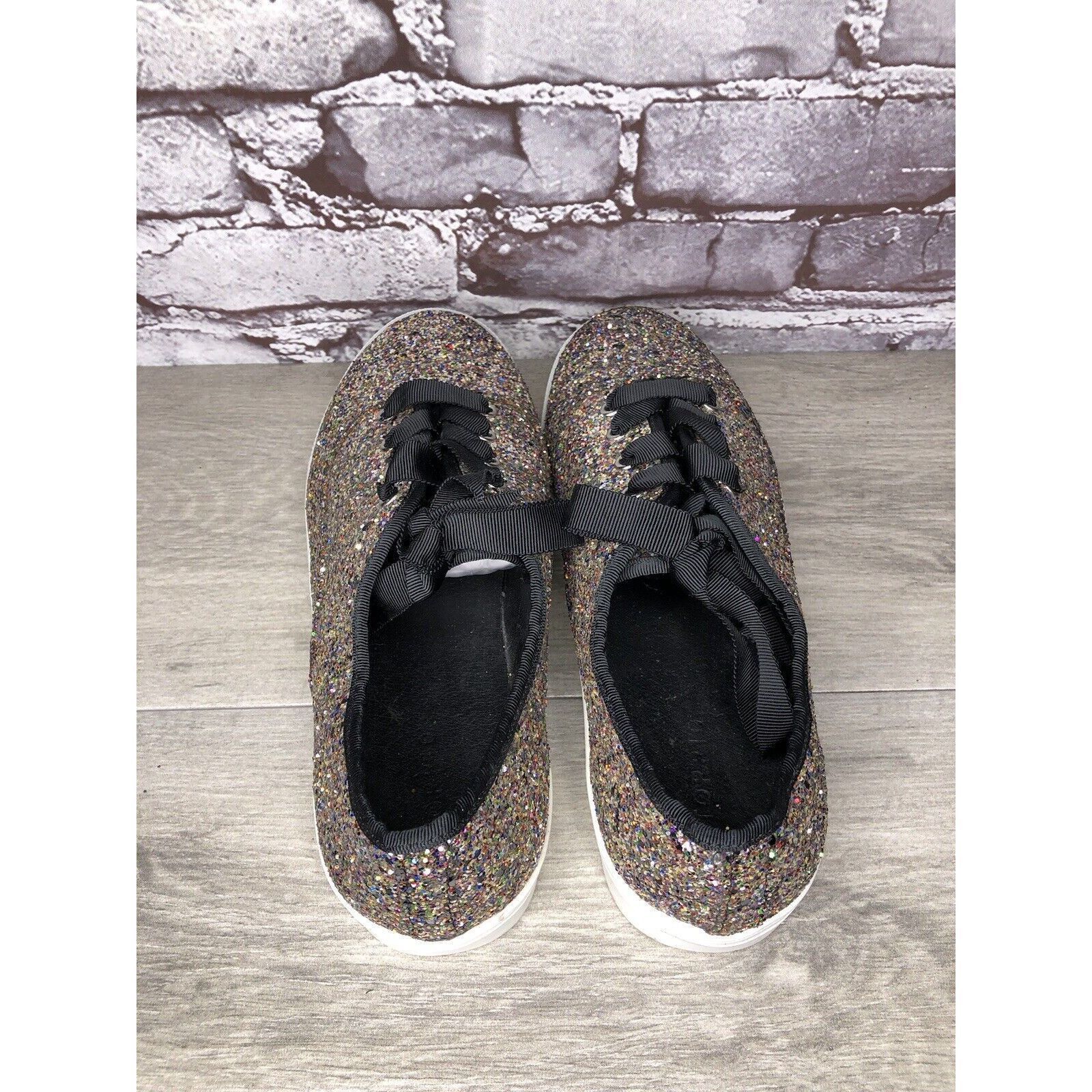 Other Torrid Colorful Glitter Lace Up Low Top Sneakers Shoes Women Size US 10 / IT 40 - 18 Thumbnail