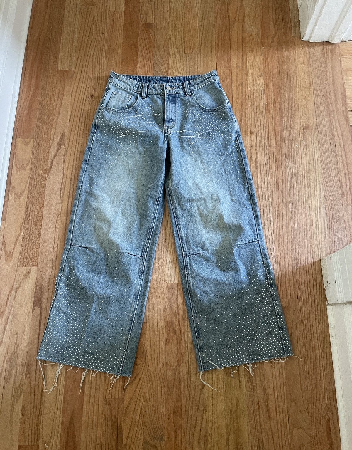 Other Korean made studded baggy denim Size US 32 / EU 48 - 1 Thumbnail