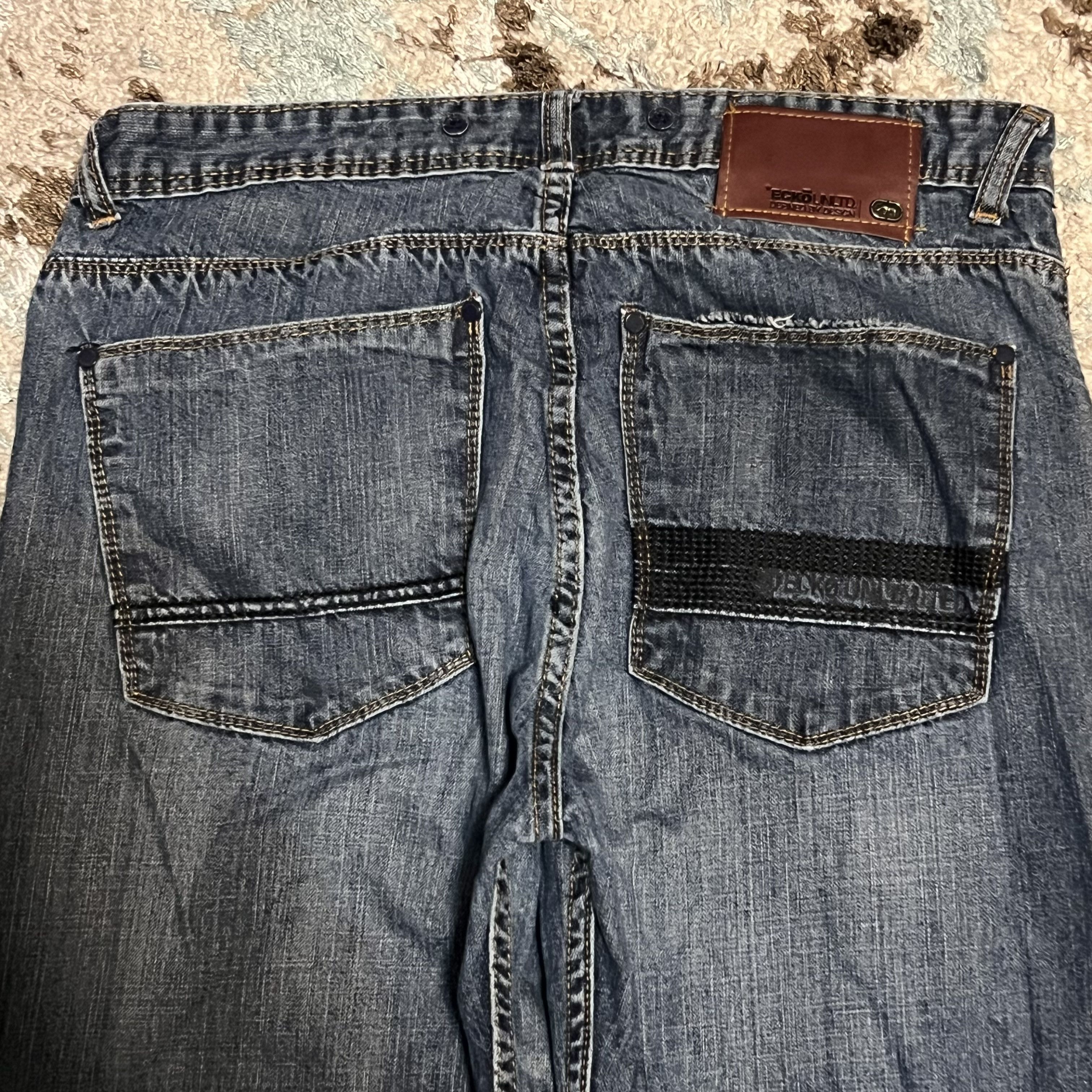 Ecko Unltd. Ecko Unltd Relaxed Fit Baggy Jeans Size 34x31 Skater Y2K Size US 34 / EU 50 - 3 Thumbnail