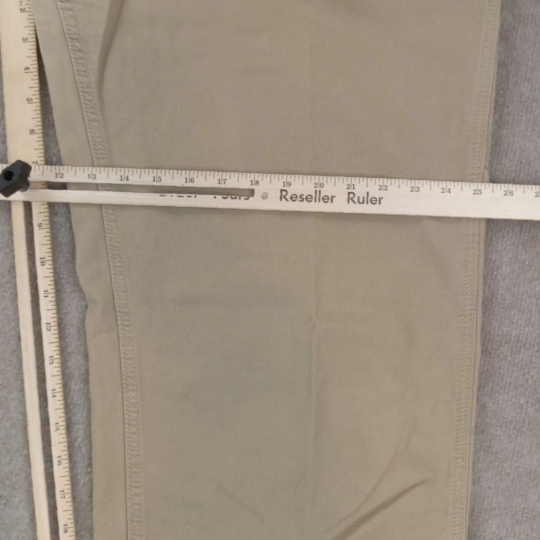 Carhartt Carhartt Mens Carpenter Pants 39x31 Beige Straight Leg Loose Fit Cotton Size US 40 / EU 56 - 4 Thumbnail