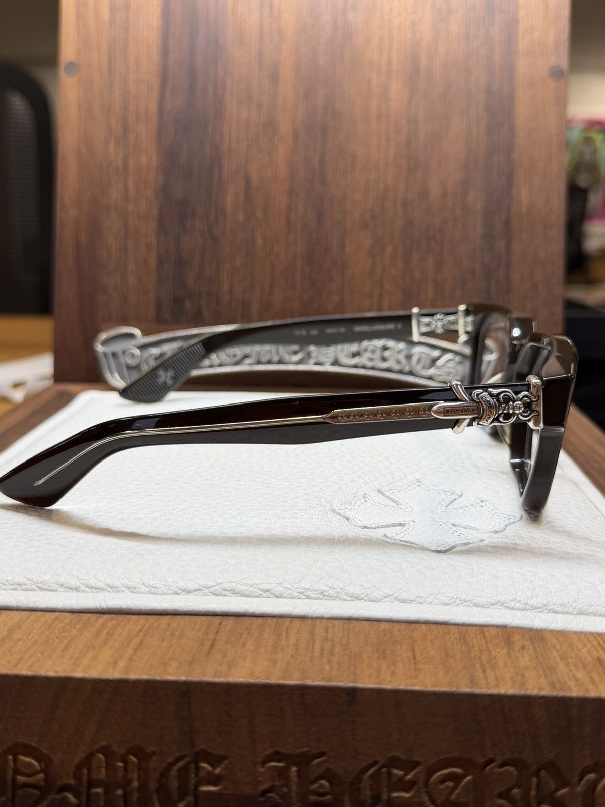Chrome Hearts Chrome Hearts Vagillionaire II Glasses Size ONE SIZE - 4 Thumbnail
