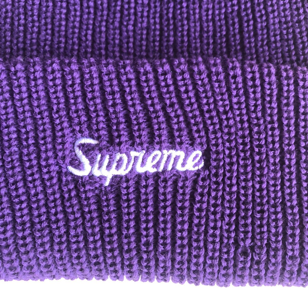 Supreme FW21 Loose Gauge Beanie PURPLE Size ONE SIZE - 2 Thumbnail