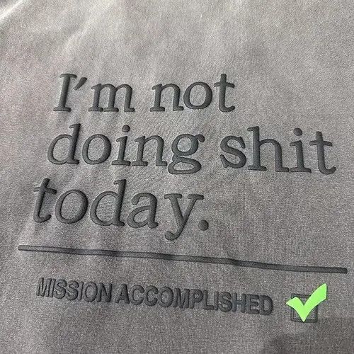 Japanese Brand Miyuki x Ishii I'M NOT DOING SHI*T TODAY Vintage Shirt Size US XL / EU 56 / 4 - 3 Thumbnail