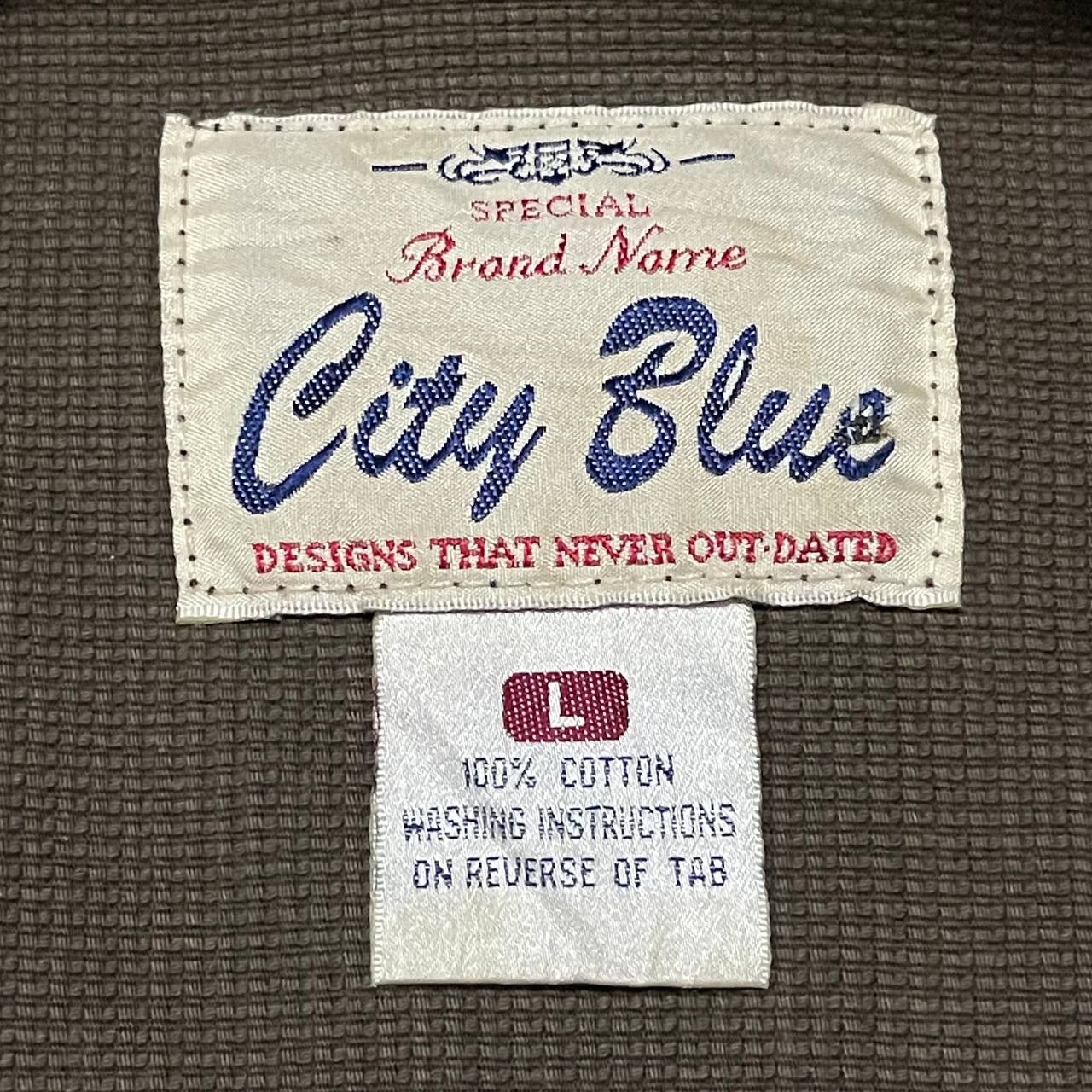 Japanese Brand Vintage City Blue Trucker Jacket Size US L / EU 52-54 / 3 - 12 Thumbnail