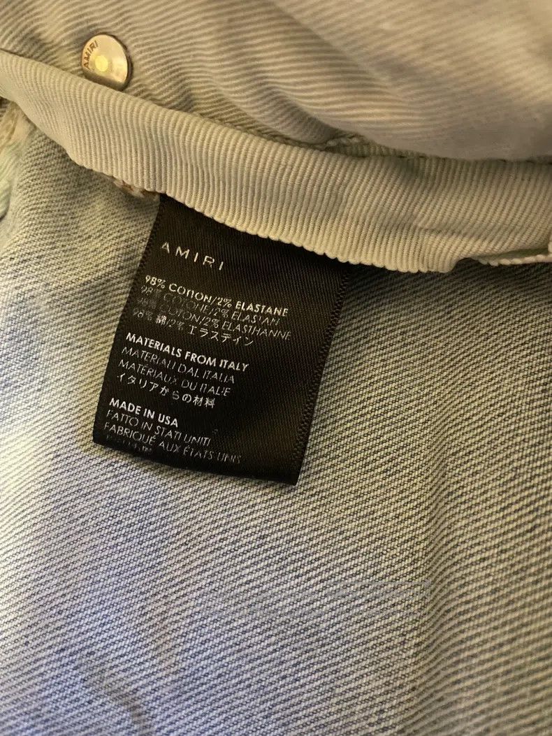 Amiri Amiri Size 31 Snow pattern jeans Size US 31 - 7 Thumbnail