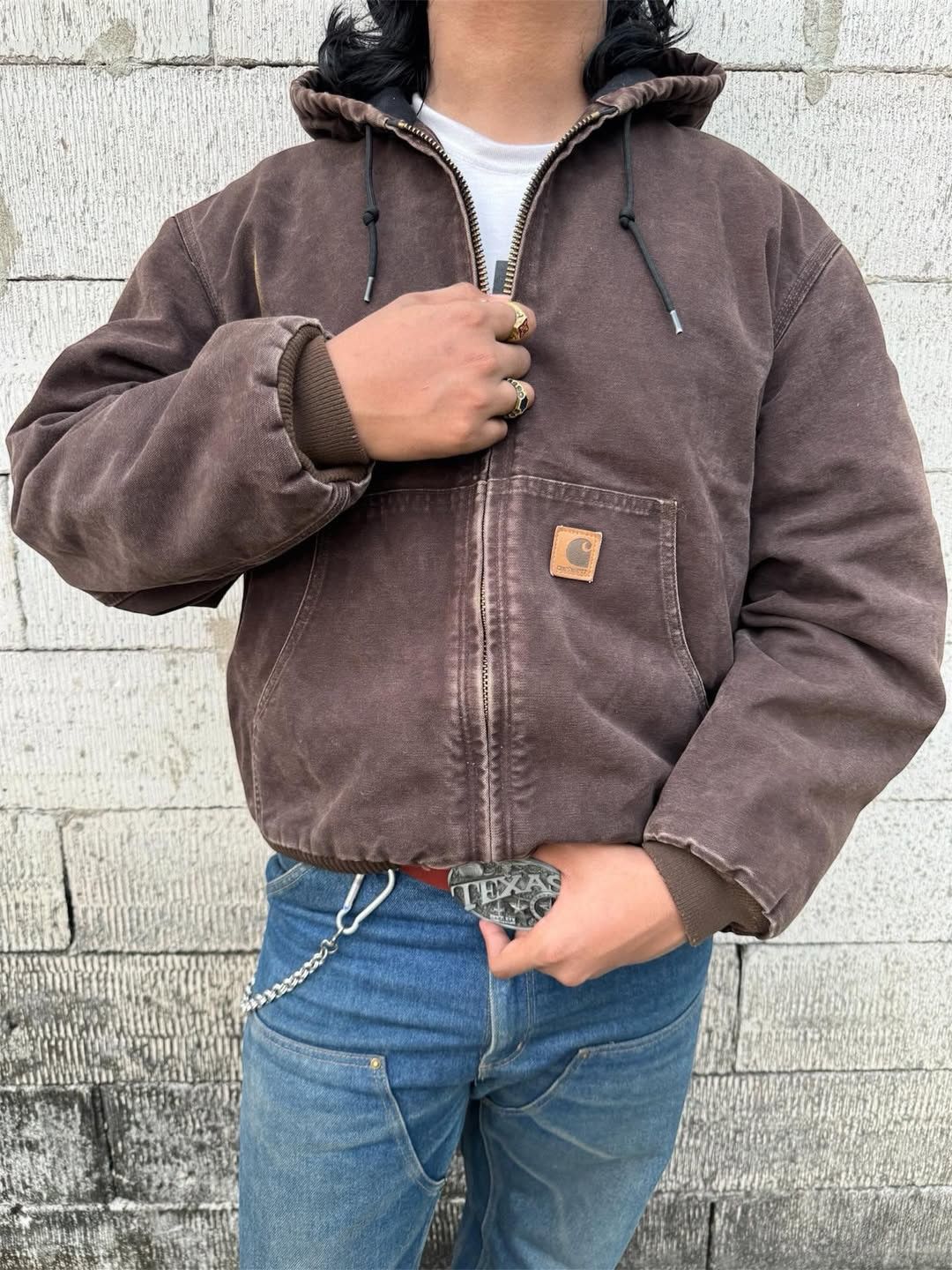 Carhartt Vintage Active Carhartt Jacket J130 - DKB🍫 Size US L / EU 52-54 / 3 - 7 Thumbnail
