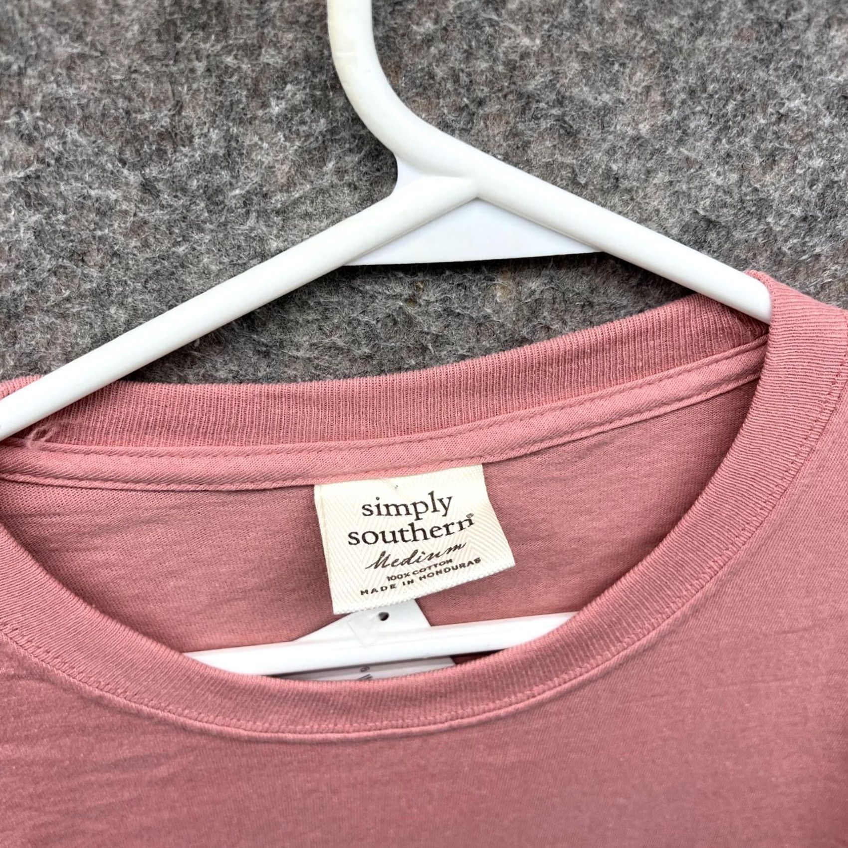 Pinko Simply Southern Shirt Men Medium Adult Pink Crewneck Long Sleeve Size US M / EU 48-50 / 2 - 7 Thumbnail
