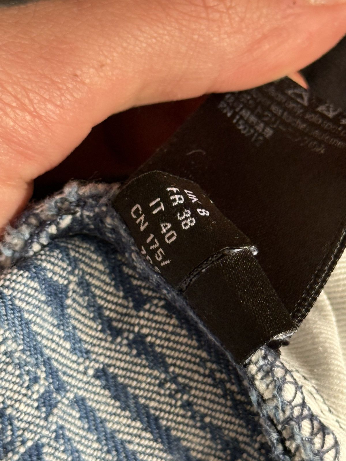 Amiri Amiri Monogram Denim Jeans – Blue Size US 27 - 10 Thumbnail