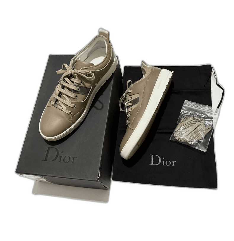 Dior Dior Casual Flat Shoes with Metal Logo Size US 9 / EU 42 - 1 Thumbnail