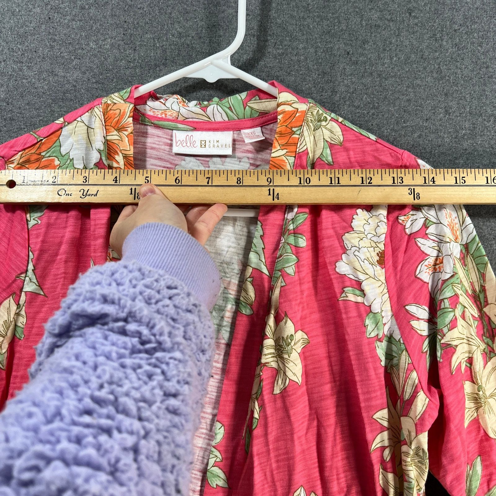 Other Belle by Kim Gravel Slub Knit Don't Be Koi Printed Duster Size XXS / US 00 / IT 34 - 6 Thumbnail
