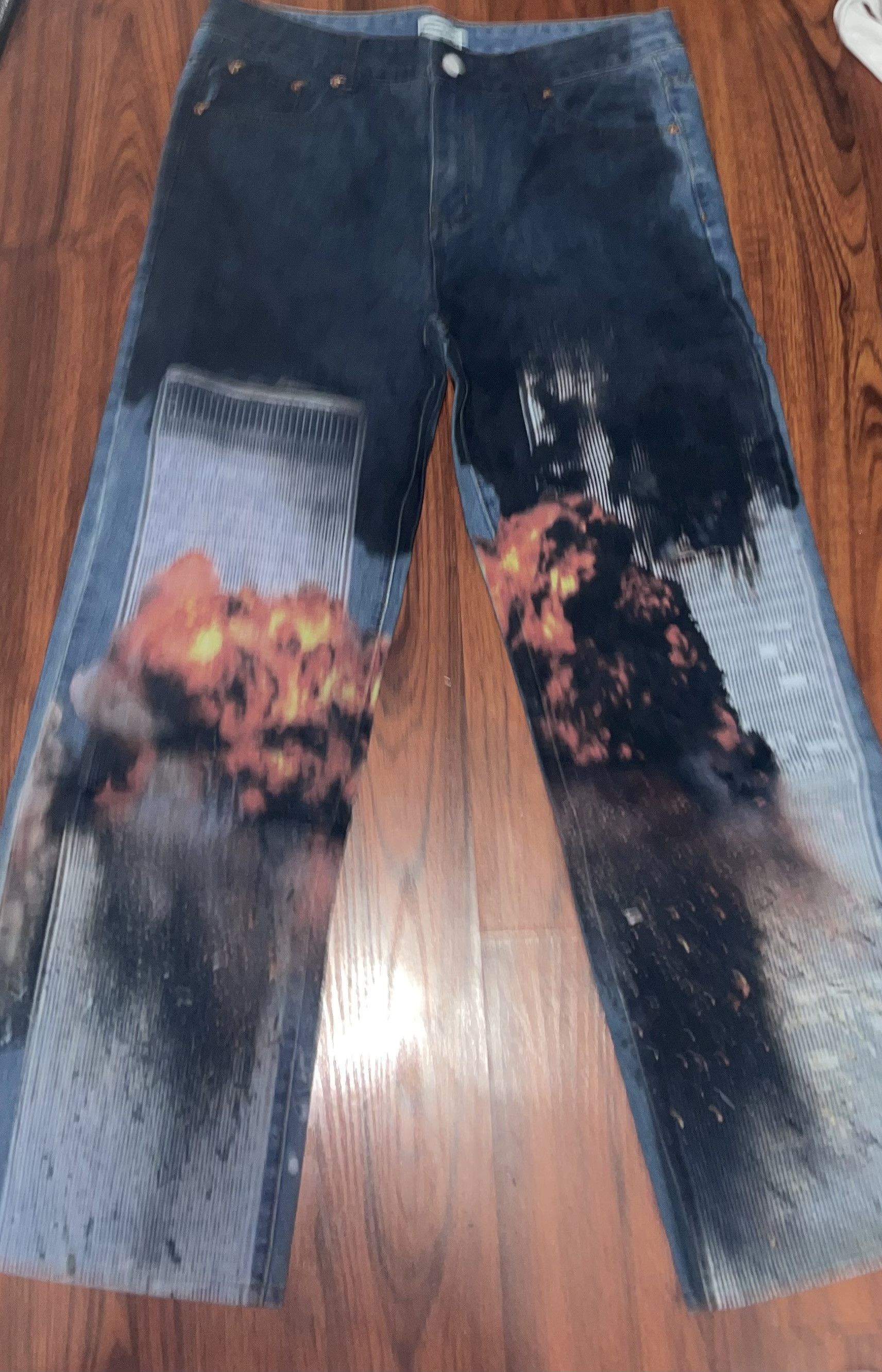 Designer × Made In Usa × Streetwear Never worn 9/11 denim 