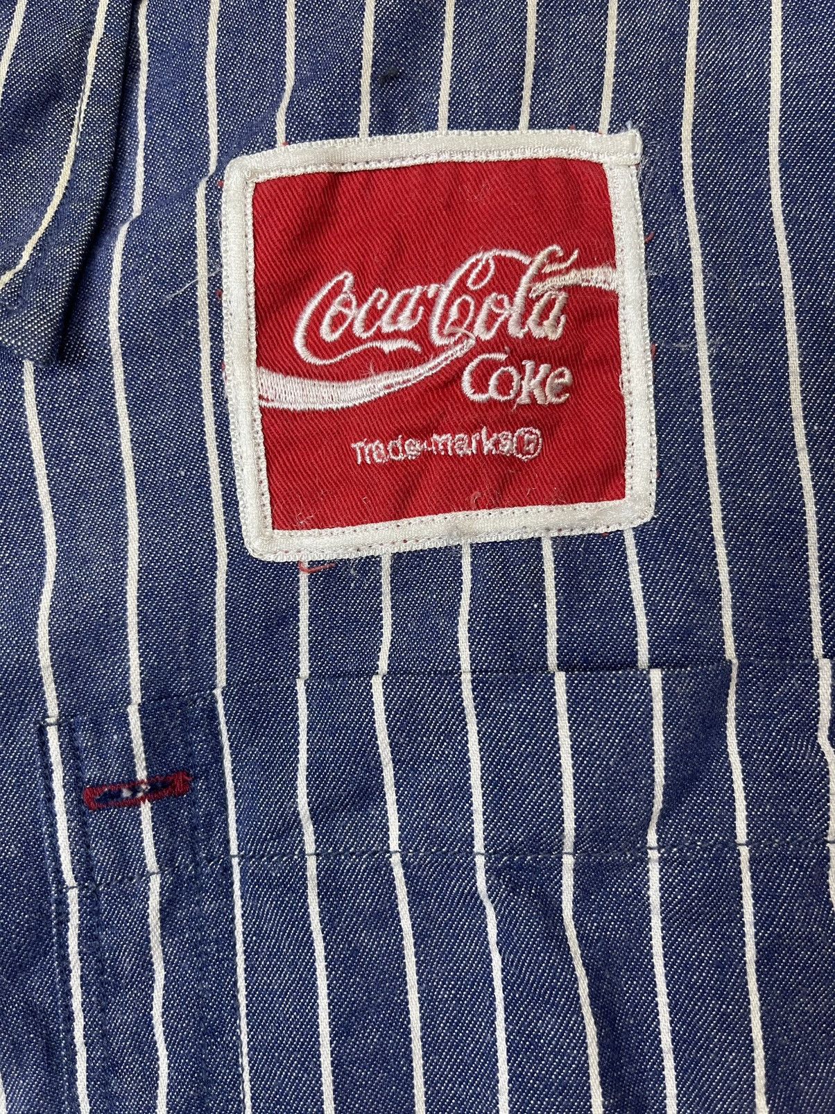 Coca Cola Vintage Coca Cola Shirt Jacket Size US L / EU 52-54 / 3 - 7 Thumbnail