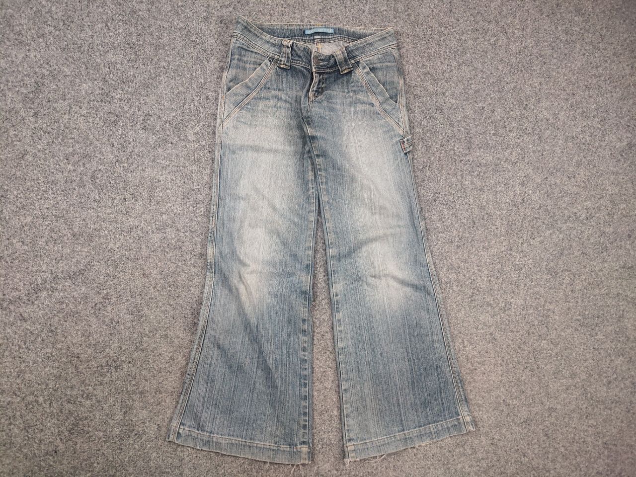 Levi's Rare Vintage levis lady Low Rise Bootcut buckle Jeans Japan Size 29" - 2 Thumbnail