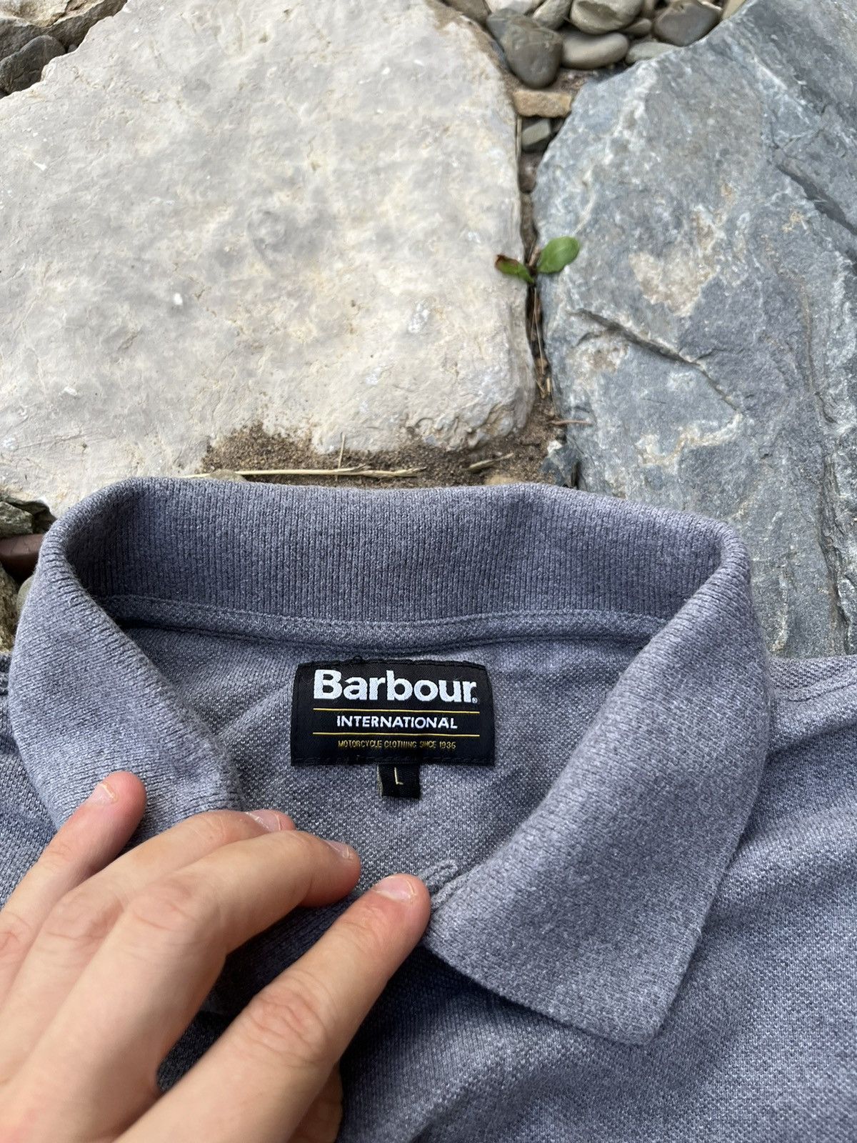 Barbour × Designer Barbour international polo t-shirt tee chest small logo Size US L / EU 52-54 / 3 - 10 Thumbnail