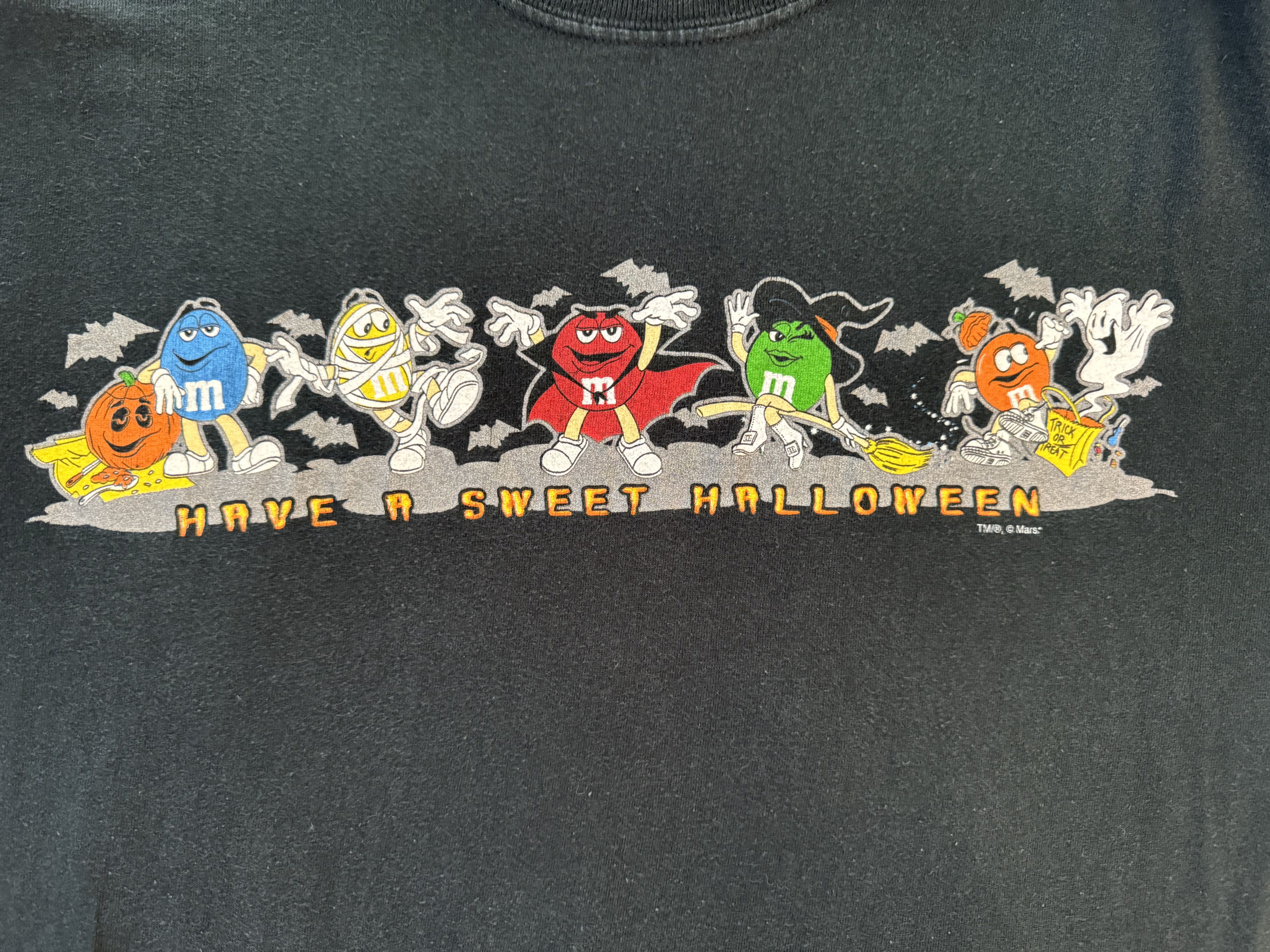Vintage Vintage M&M's "Have a Sweet Halloween" T-shirt Size US M / EU 48-50 / 2 - 3 Thumbnail