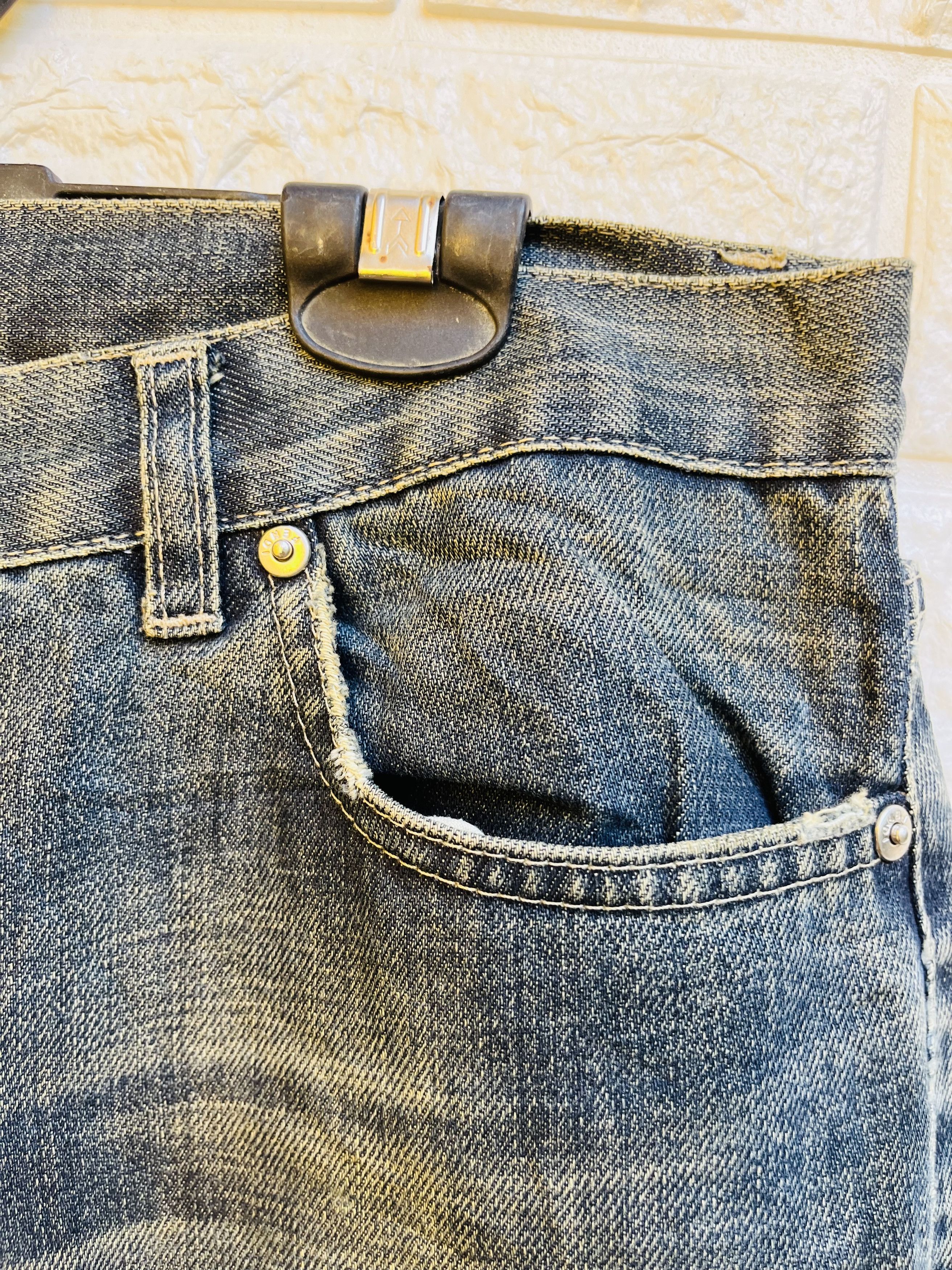 Fendi Vintage Fendi Distressed Designer Fashion Style Size US 30 / EU 46 - 9 Thumbnail