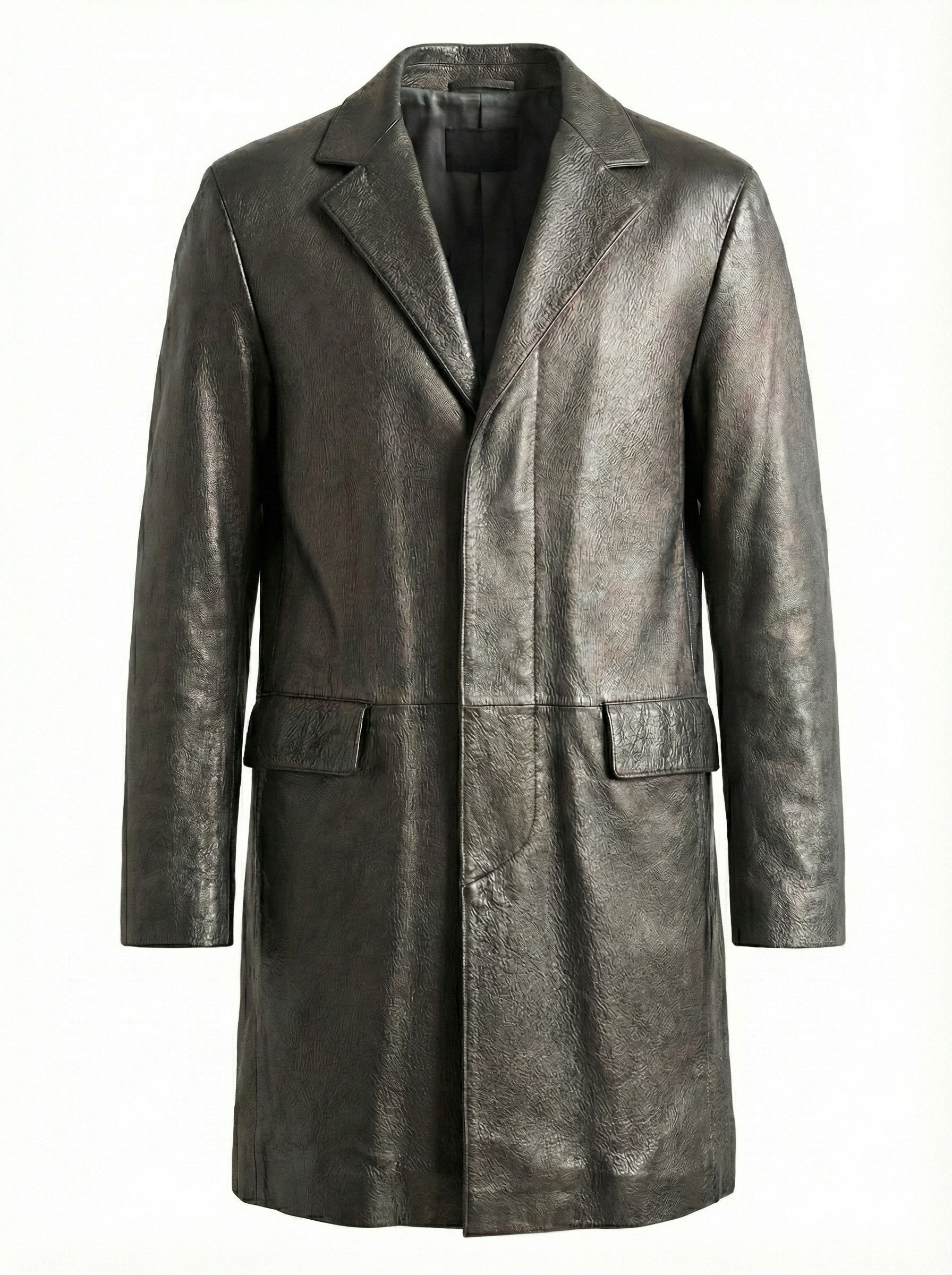 LEATHER COAT