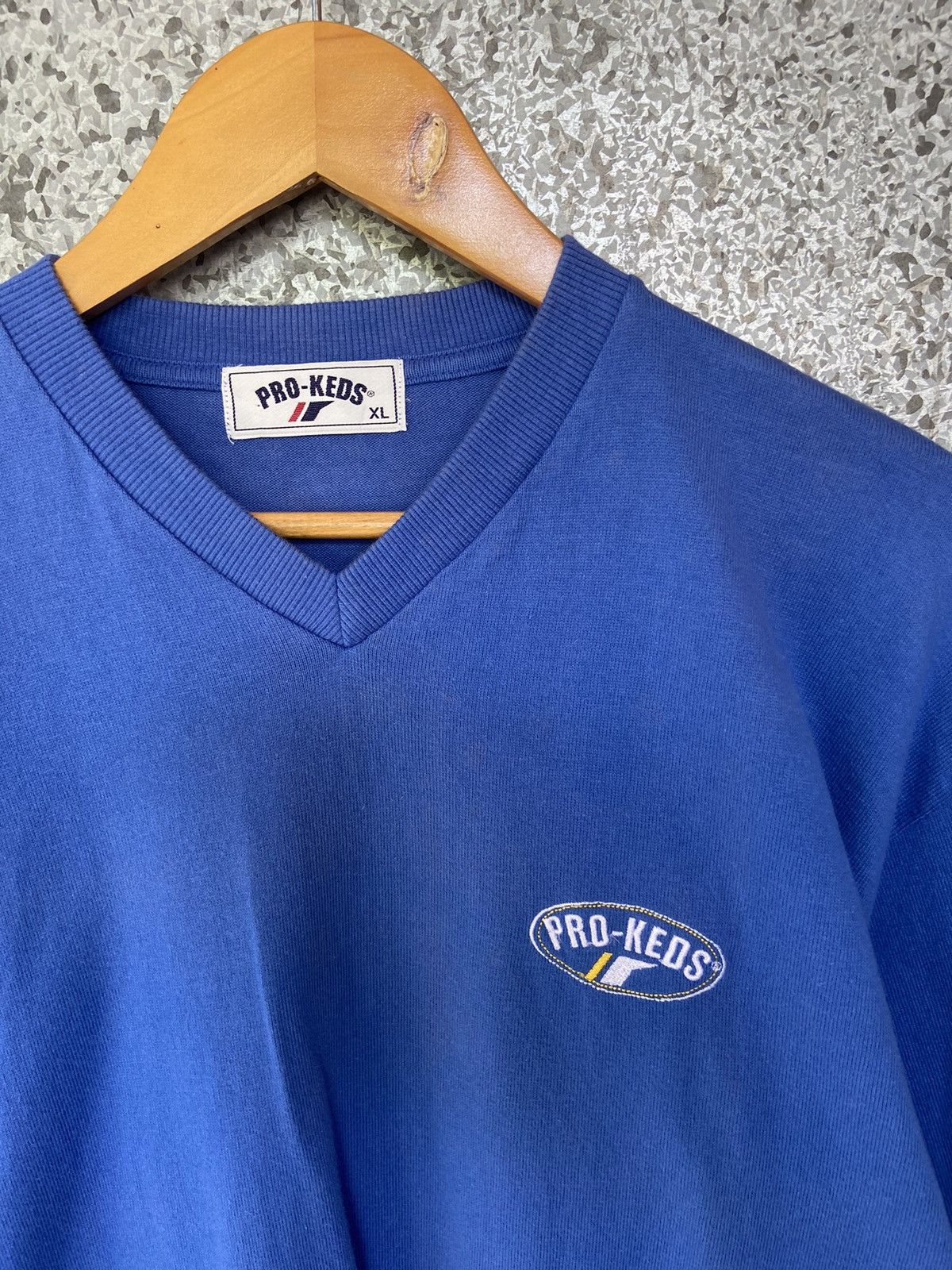 Pro-Keds 🔥 Vintage Prokeds t shirt long sleeve big logo Size US XL / EU 56 / 4 - 4 Thumbnail