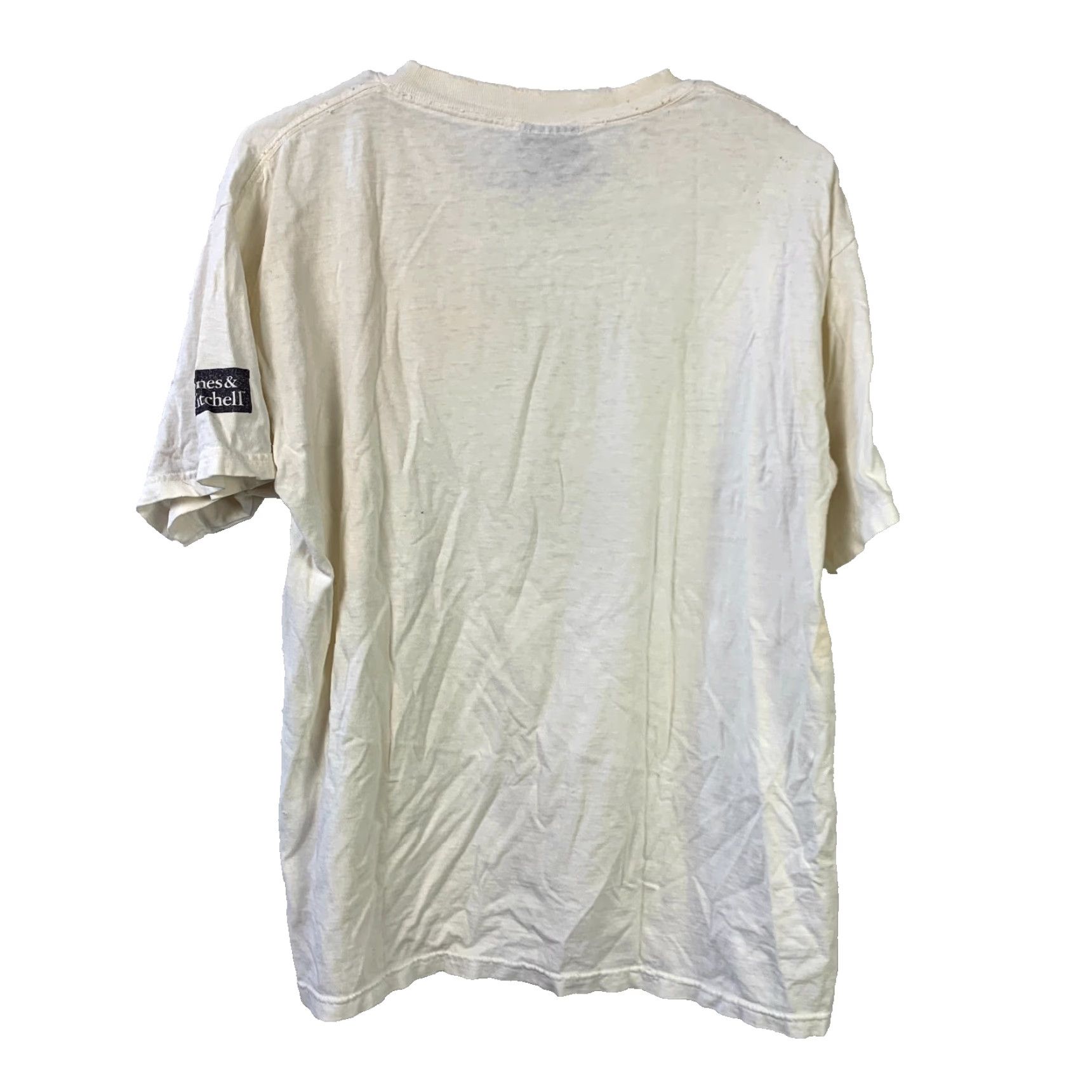 Sunflower VINTAGE Sunflower State Games Tee T-Shirt L Jones & Mitchell Unisex Adults White 100% Cotton Crew Neck Short Sleeve Size US L / EU 52-54 / 3 - 7 Thumbnail
