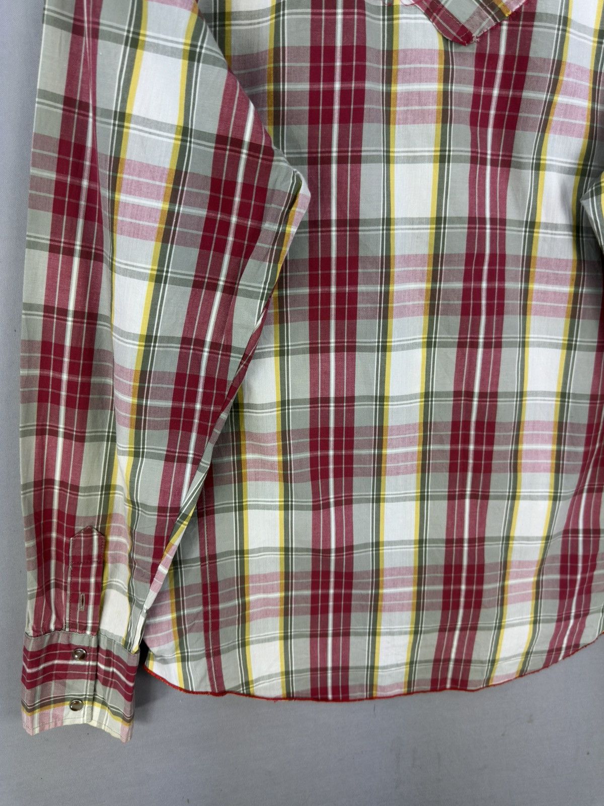 Japanese Brand Pin Ball Plaid Check Western Shirt Size US M / EU 48-50 / 2 - 6 Thumbnail