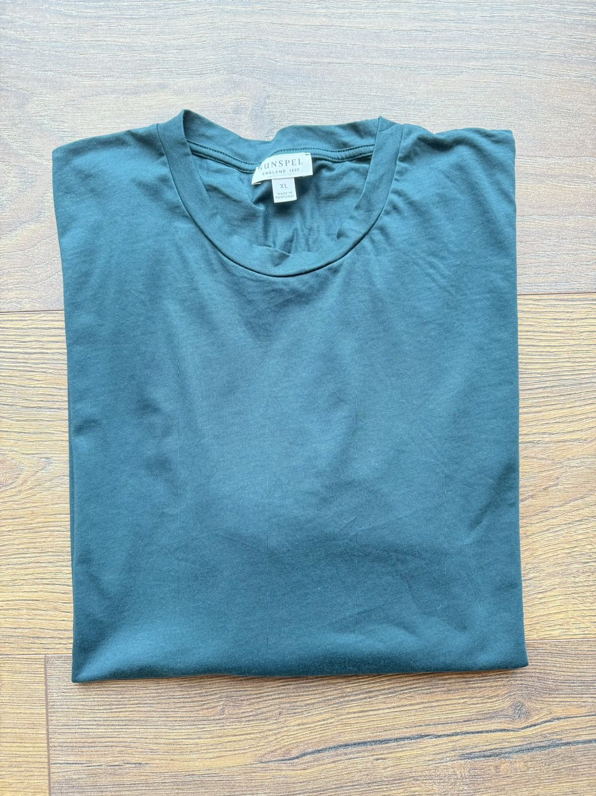 Sunspel Sunspel Green Longsleeve T-shirt - Size XL Size US XL / EU 56 / 4 - 1 Thumbnail