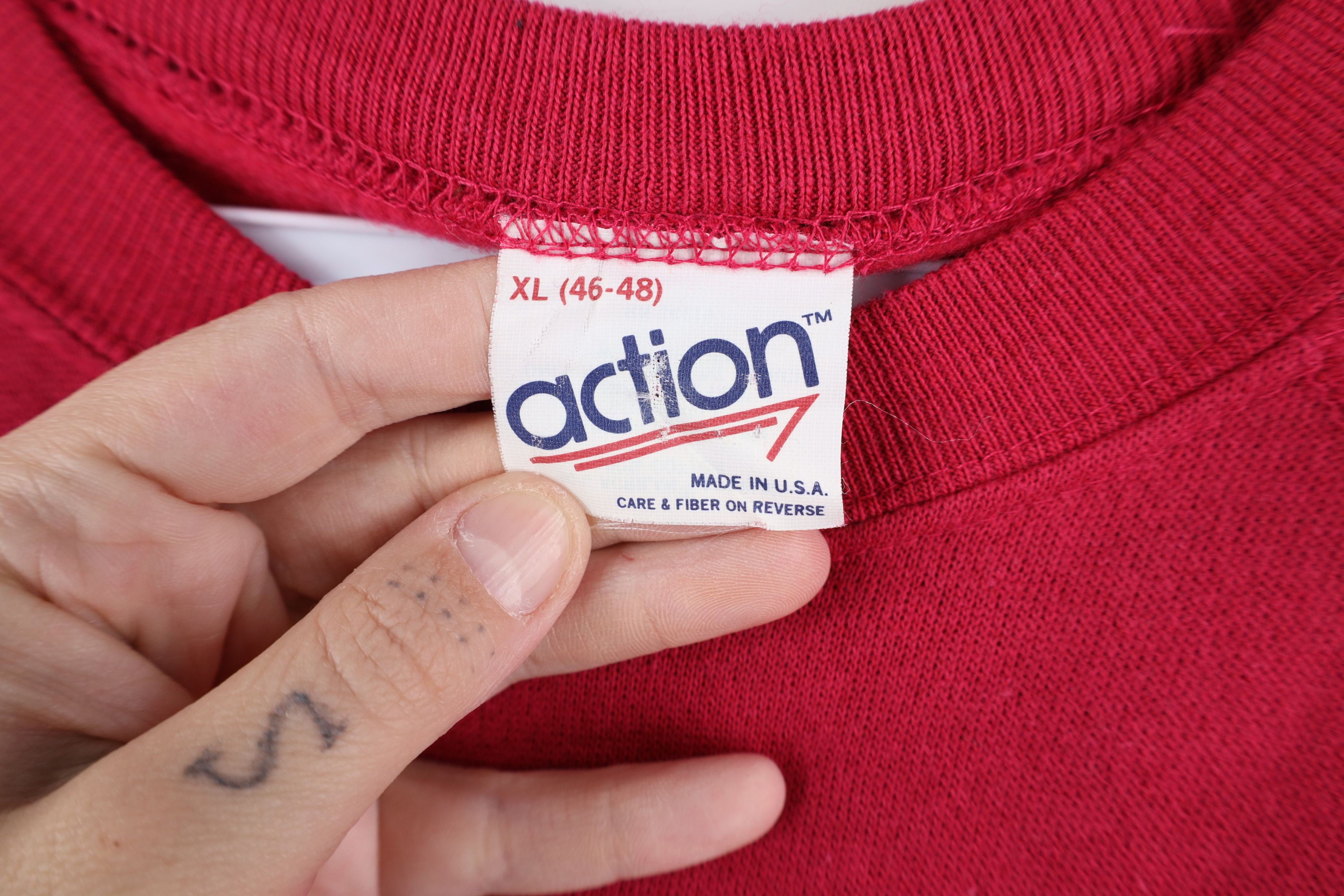 Vintage Deadstock Vintage 80s Streetwear Crewneck Sweatshirt USA Size XL / US 12-14 / IT 48-50 - 7 Thumbnail