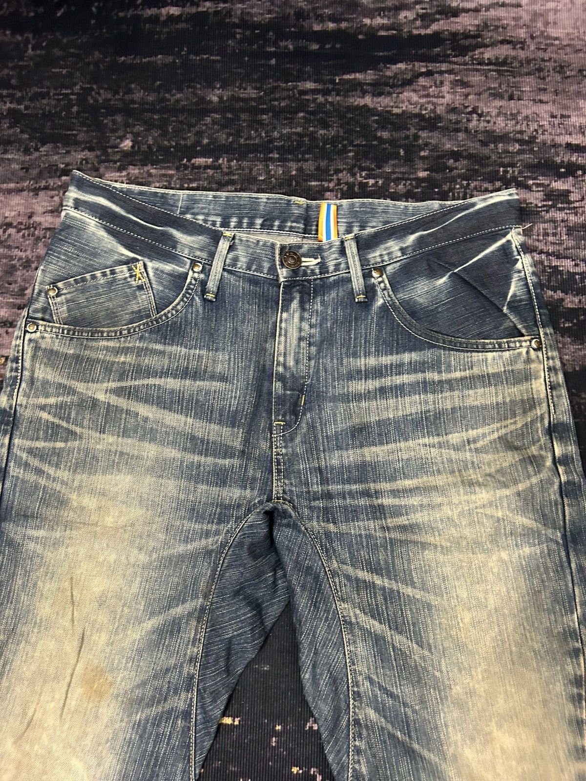 Edwin Edwin Xv Function Japan Spiral Mudwash Jeans Size US 35 - 5 Thumbnail