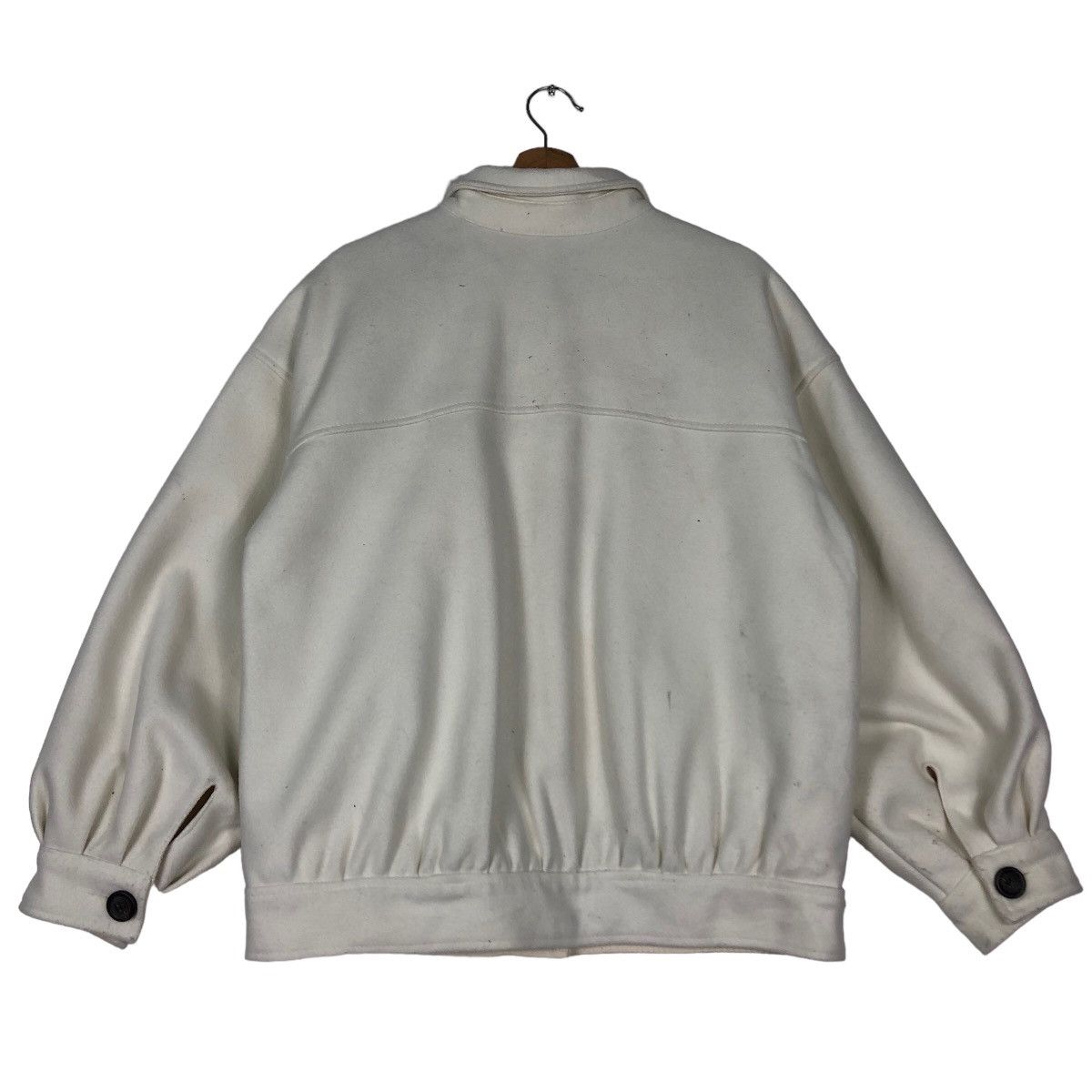 Japanese Brand 🔥Vintage Issey Miyake Design Wool Bomber Jacket Heatler Size US M / EU 48-50 / 2 - 8 Thumbnail