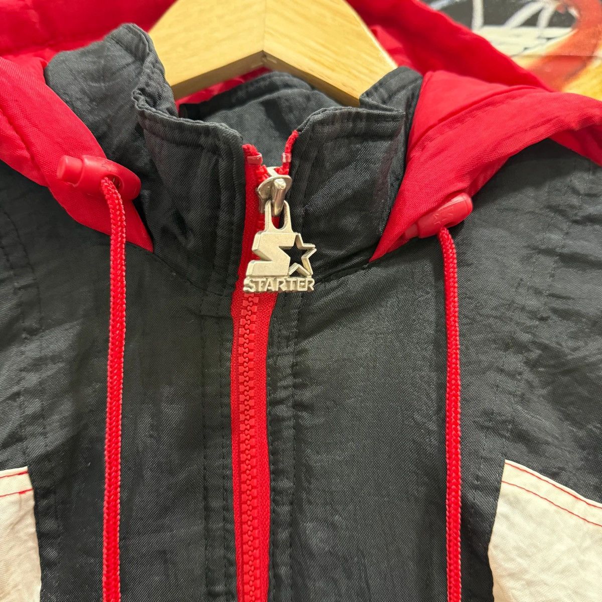Starter Vintage NC State Wolfpack Starter Pullover Puffer Jacket Size US S / EU 44-46 / 1 - 11 Thumbnail