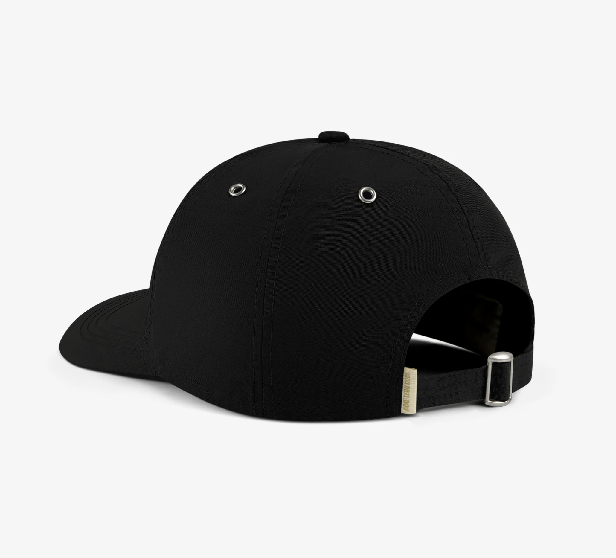 Aime Leon Dore Aime Leon Dore Nylon Technics Nylon Logo Hat Jet Black Size ONE SIZE - 2 Thumbnail