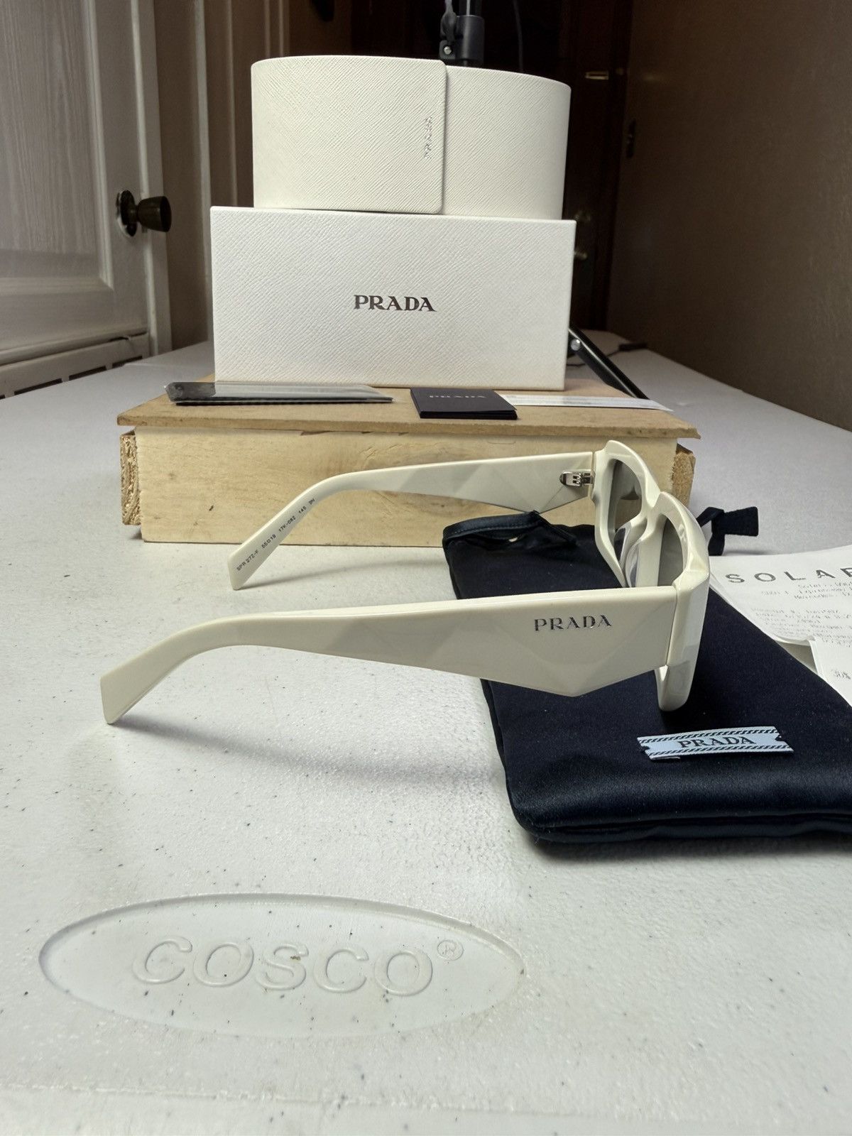 Prada $391 Prada Symbole Pillow Sunglasses | Saks Fifth Avenue Size ONE SIZE - 7 Thumbnail