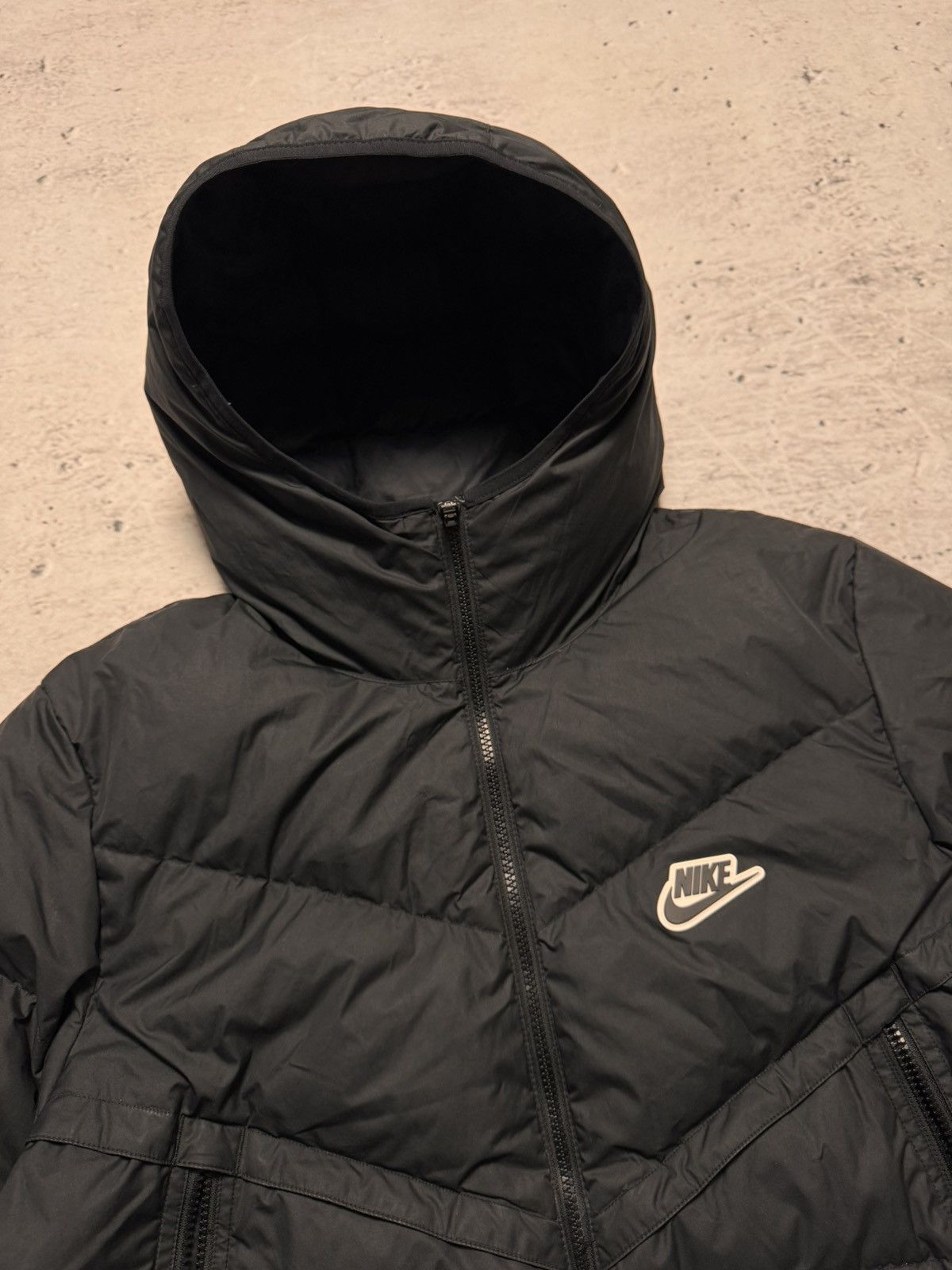 Nike × Nike ACG NIKE PUFFER DOWN BASIC LOGO OVERSIZE NYLON JACKET Size US L / EU 52-54 / 3 - 3 Thumbnail