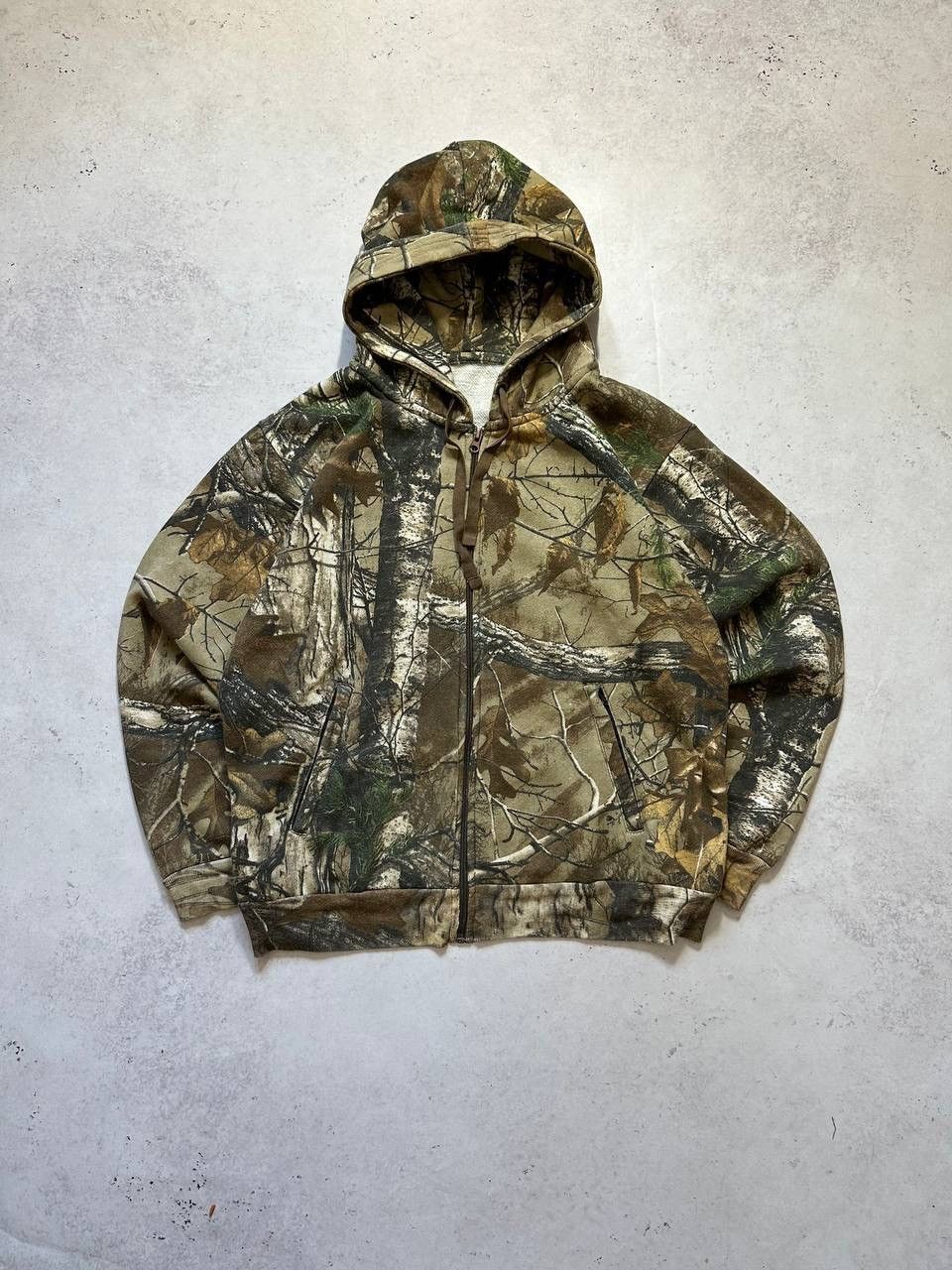 Realtree Vintage Realtree 3D Camo Boxy Zip Hoodie Y2K M Size US M / EU 48-50 / 2 - 1 Thumbnail