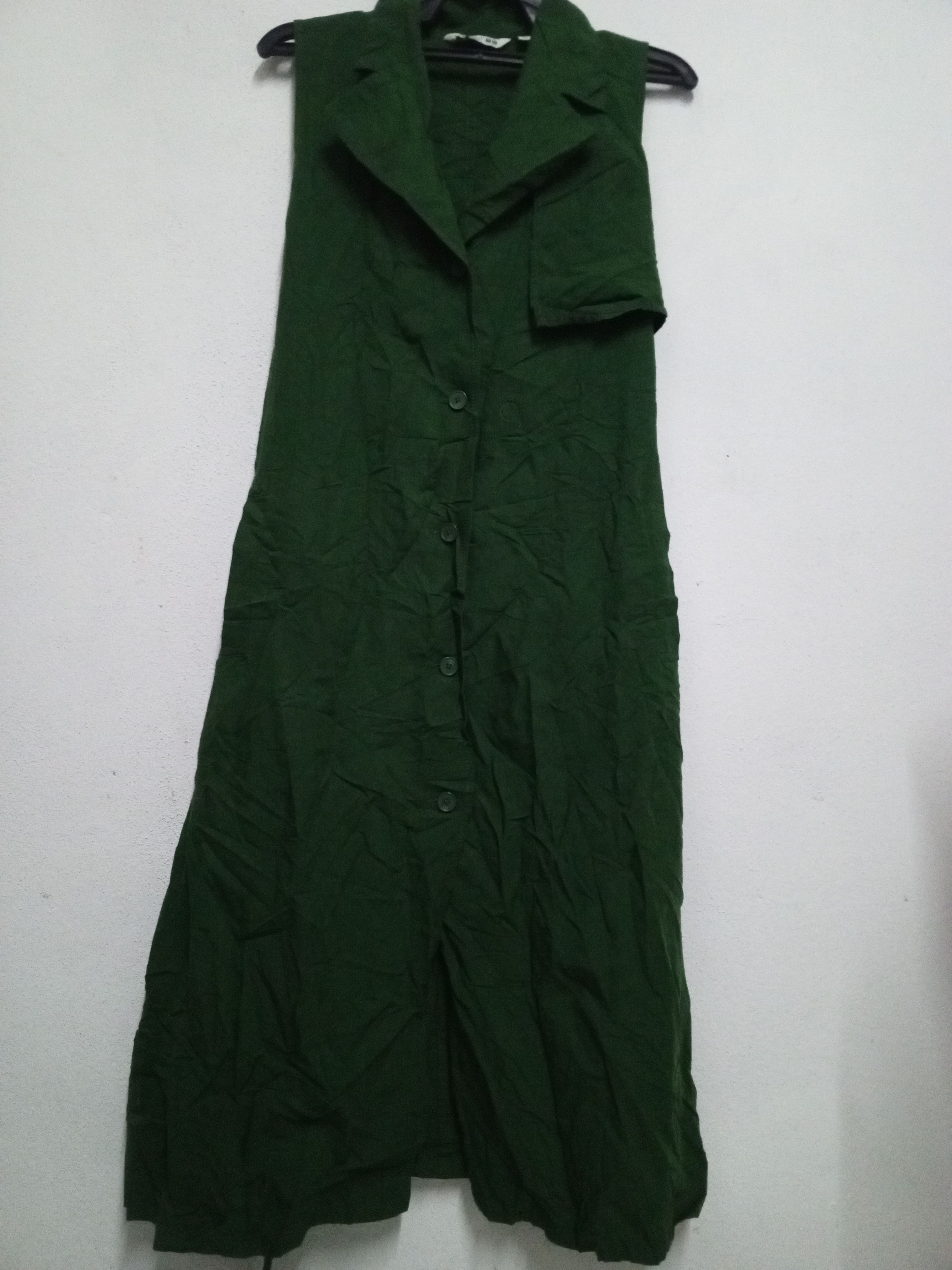 JW Anderson × Uniqlo Jw Anderson ×uniqlo vest long shirt women green Size M / US 6-8 / IT 42-44 - 6 Thumbnail