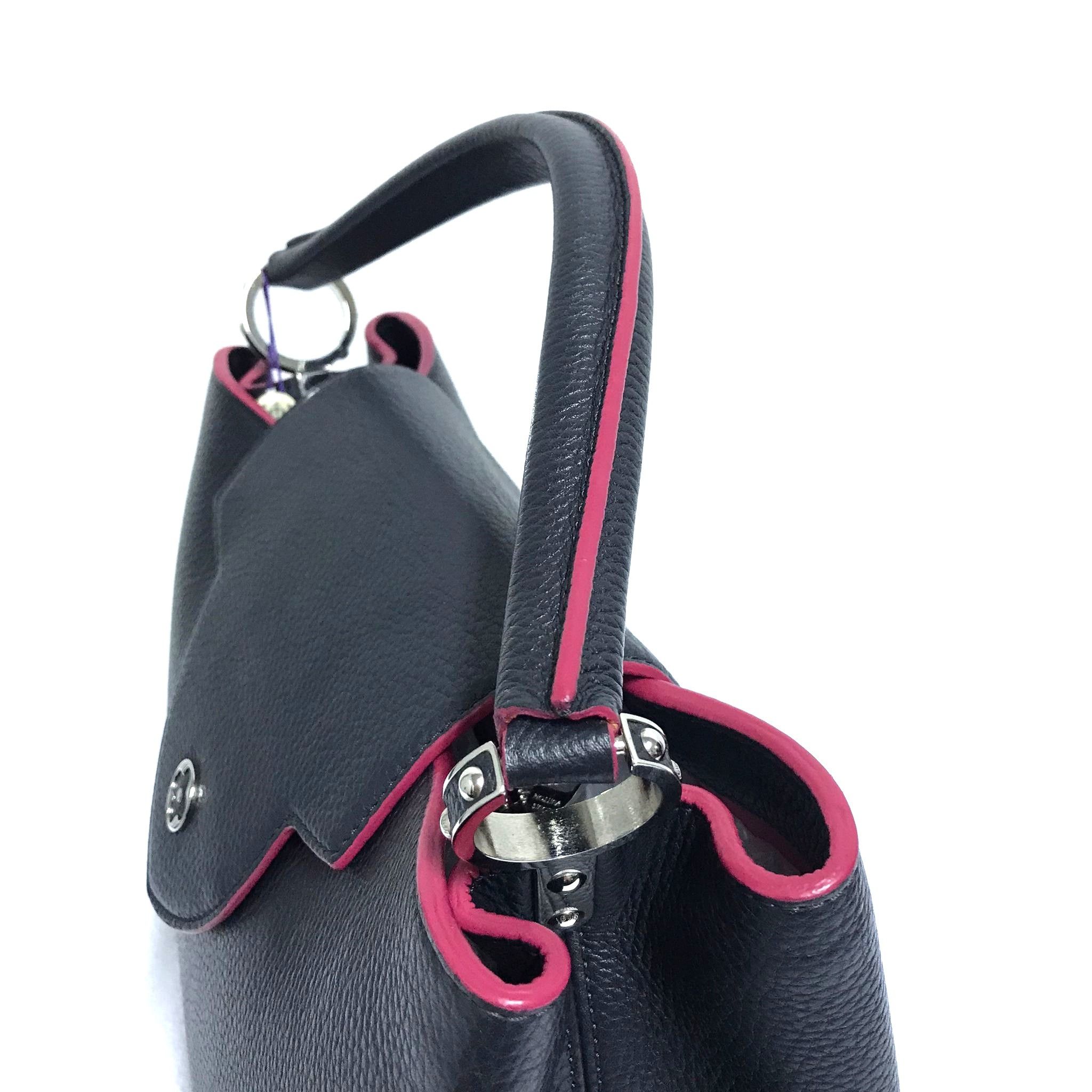 Louis Vuitton LV Taurillon Capucines MM in Cobalt Shoulder Bag Size ONE SIZE - 9 Thumbnail
