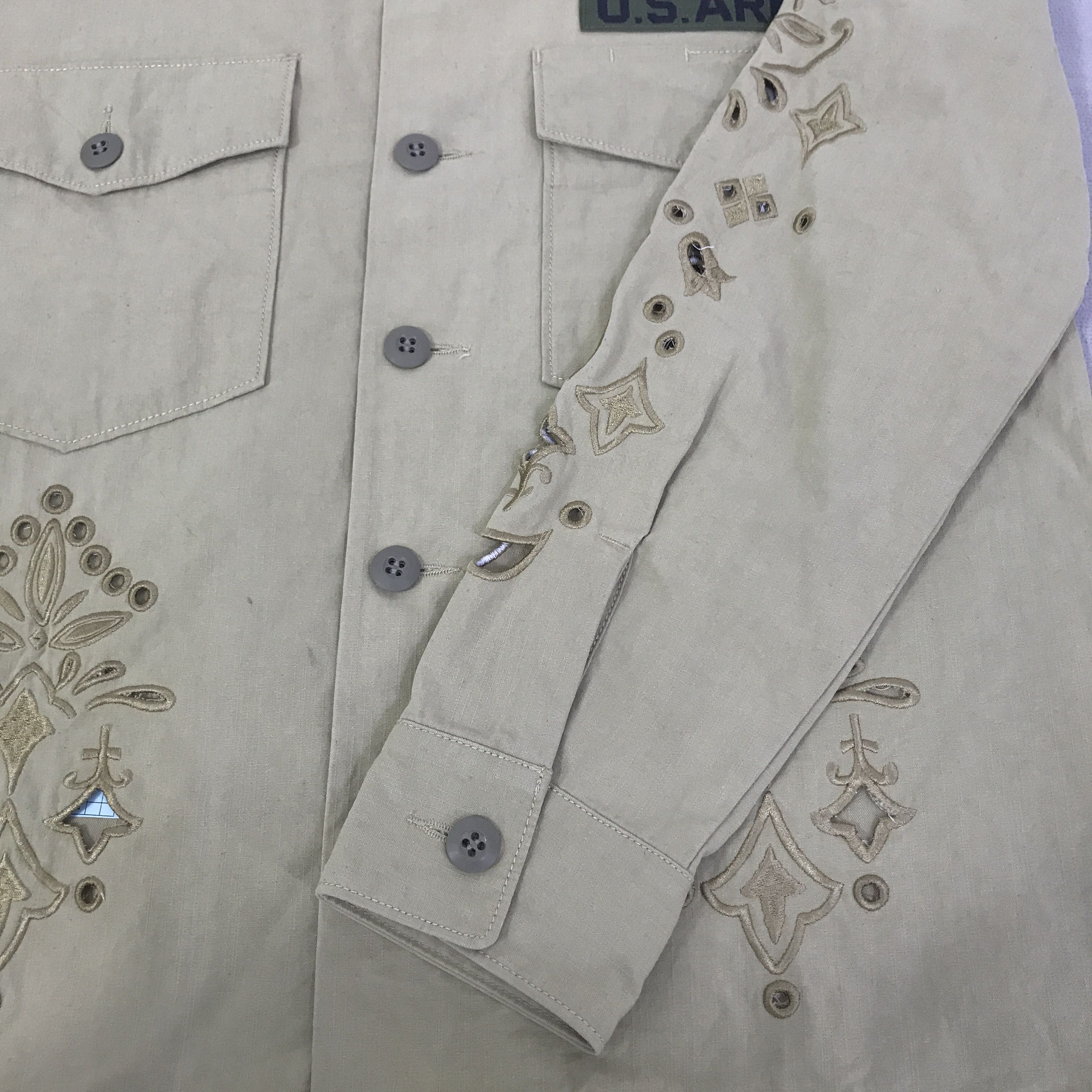 Japanese Brand Vintage RNA Inc. x US Army Jacket K114B20 Size US M / EU 48-50 / 2 - 8 Thumbnail