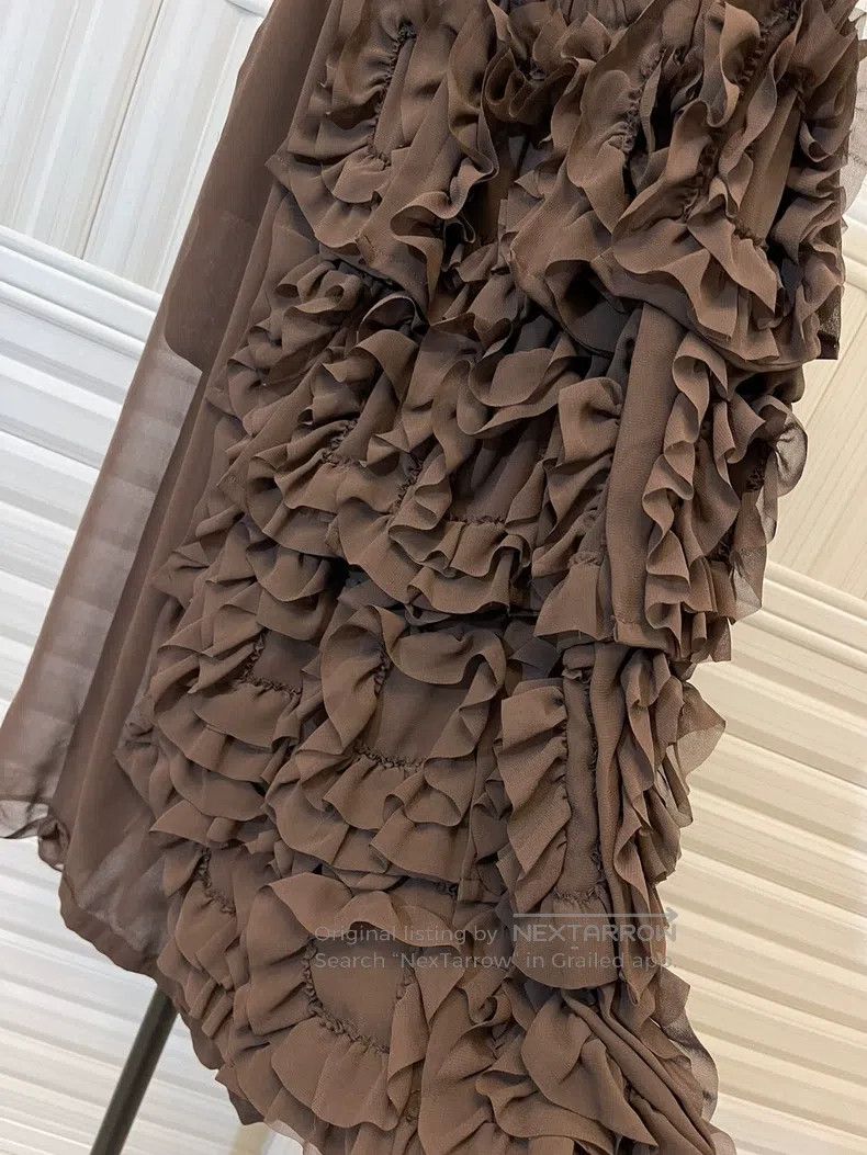 Comme des Garcons Comme Des Garcons size XS Main Line Culottes, Brown Size 24" / US 00 / IT 34 - 7 Thumbnail