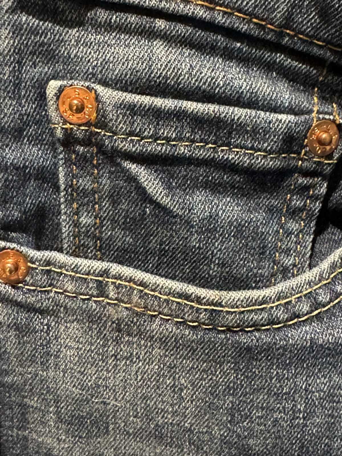 Levi's 2010s Levis 510 Blue Faded Slim Straight Fit Jeans Denim Size US 30 / EU 46 - 6 Thumbnail