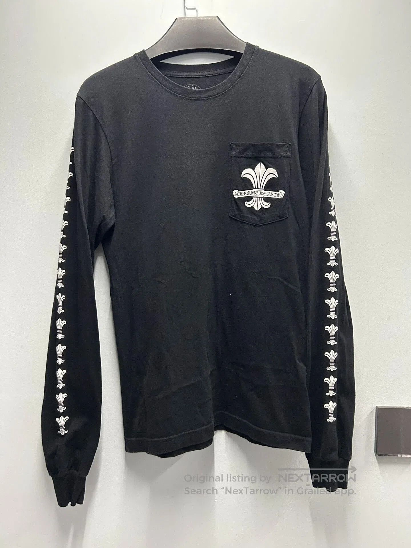Chrome Hearts Chrome Hearts Long Sleeve Floral Graphic Shirt. Size US S / EU 44-46 / 1 - 1 Thumbnail