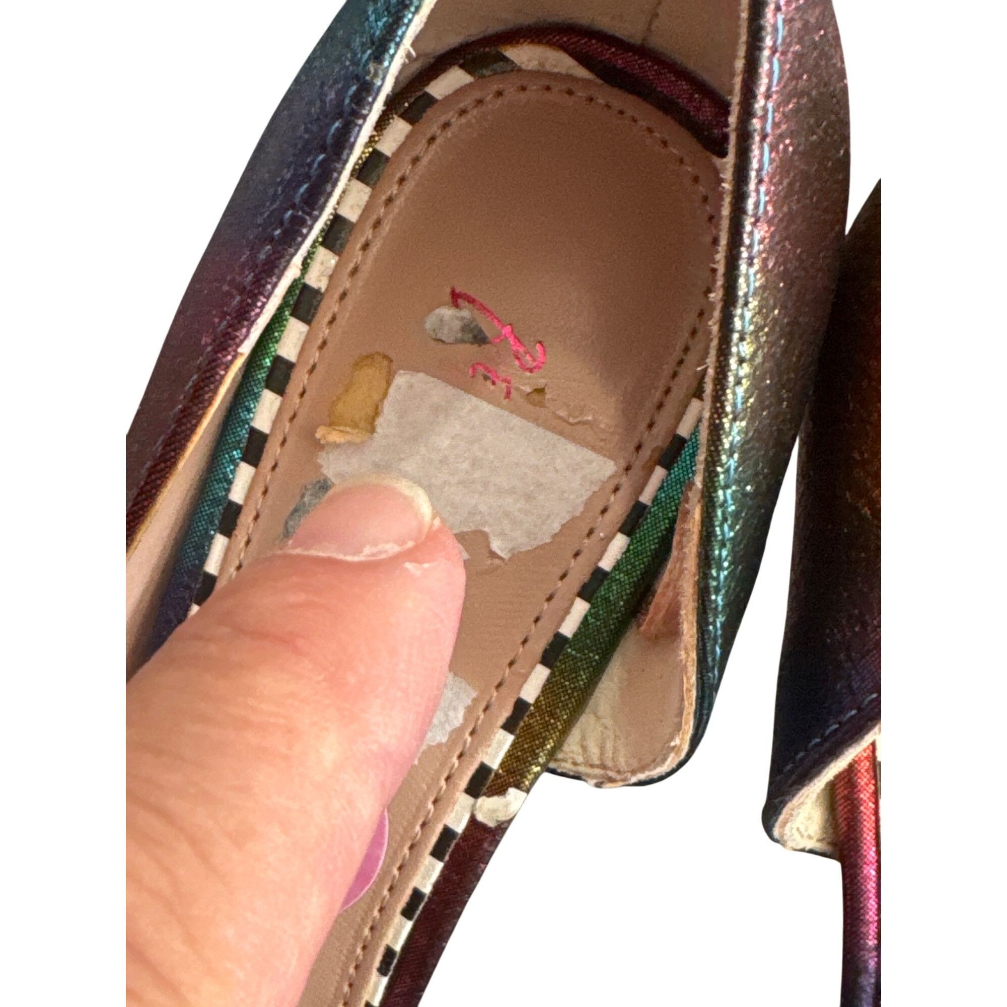 Betsey Johnson Betsey Johnson womans inbow Metallic Stiletto Heels Size 5.5 Size US 5.5 / IT 35.5 - 12 Thumbnail