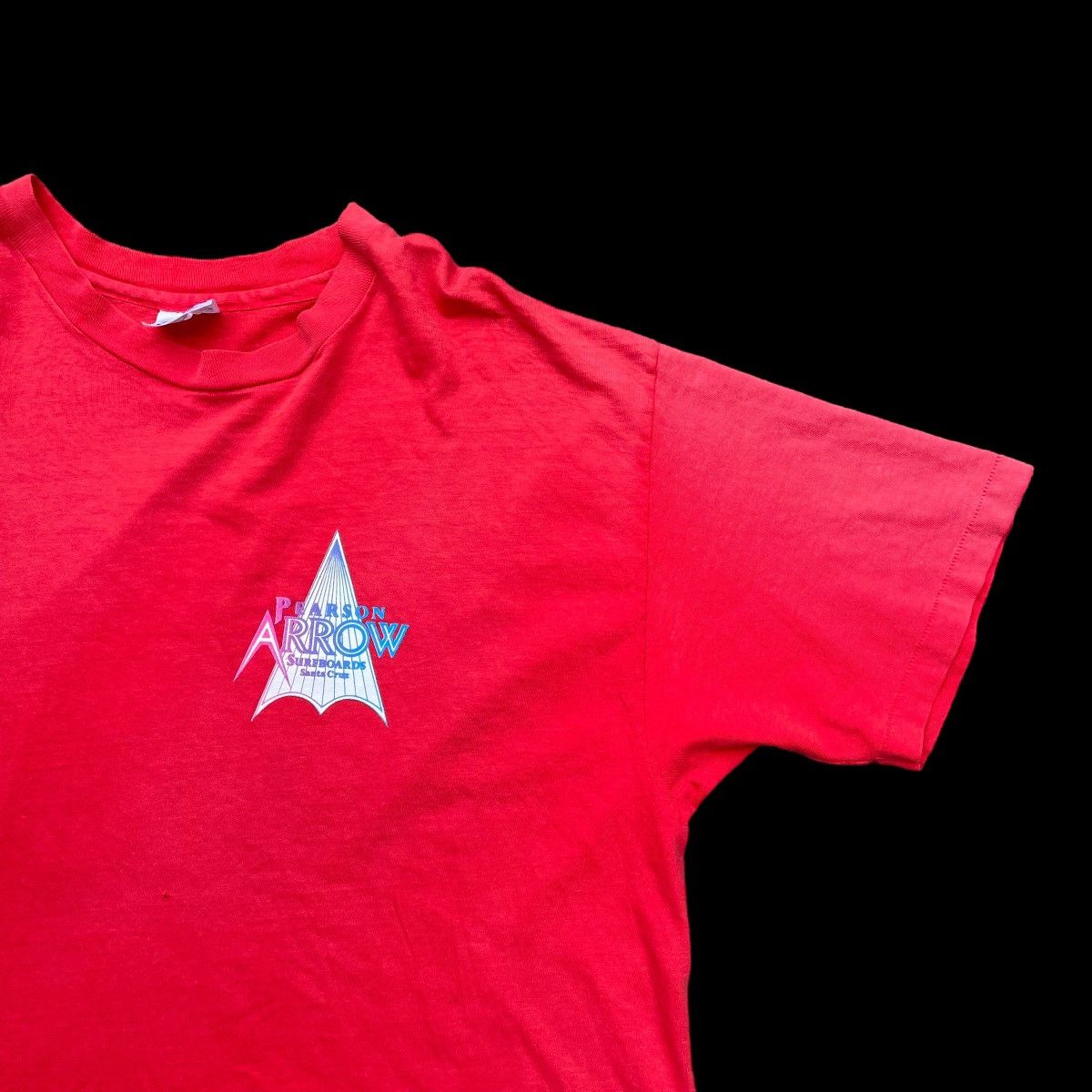 Santa Cruz Skateboards × Shorty's Skateboards Vintage 80’s Pearson Arrow Surfboard Santa Cruz T-shirt Size US XL / EU 56 / 4 - 13 Thumbnail